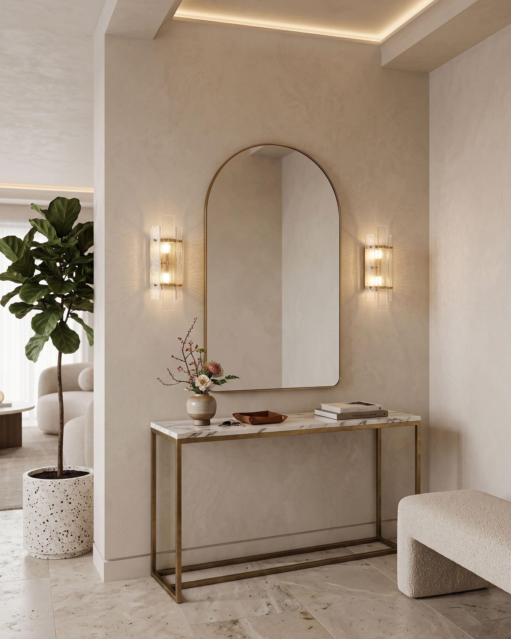 Cormac Ice Wall Sconce
