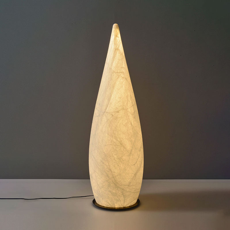 Corvus Mulberry Silk Floor Lamp