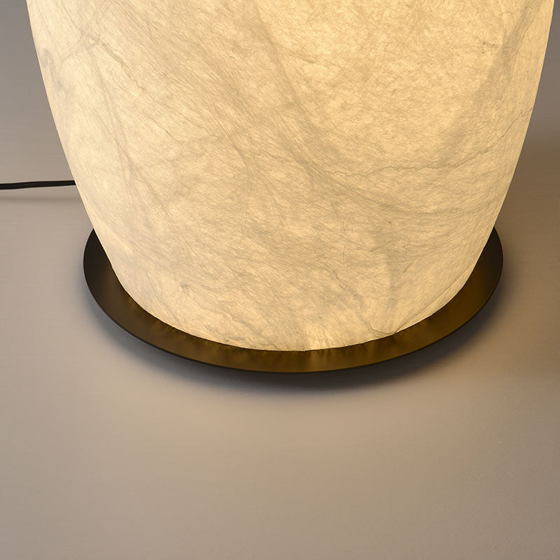 Corvus Mulberry Silk Floor Lamp