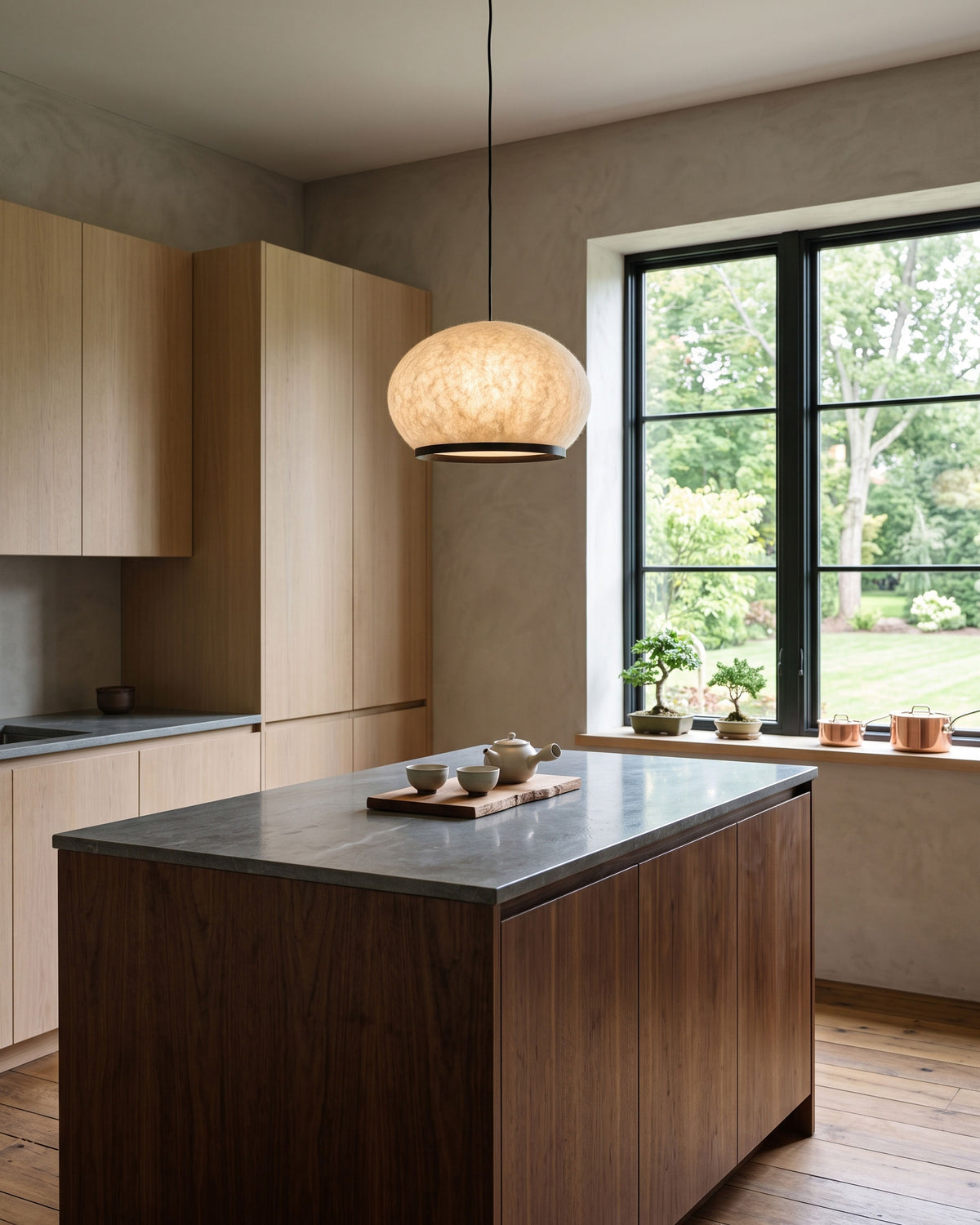 Cosimo Mulberry Silk Pendant Light