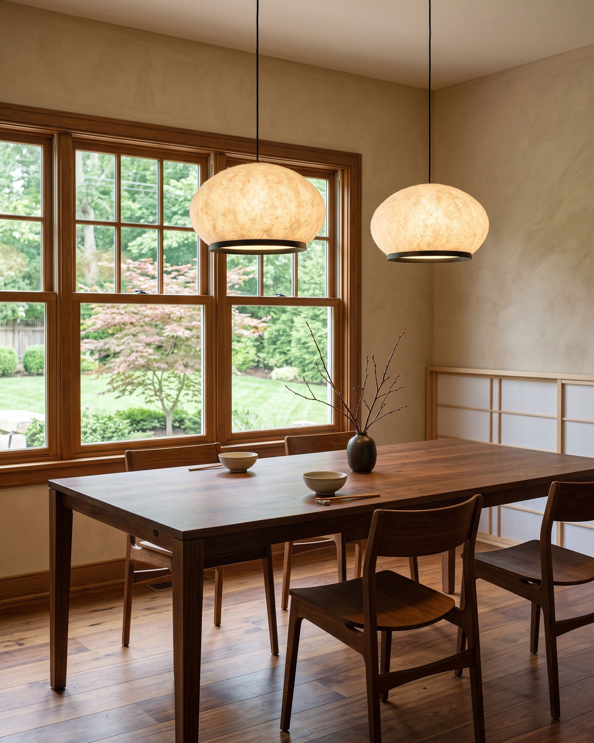 Cosimo Mulberry Silk Pendant Light
