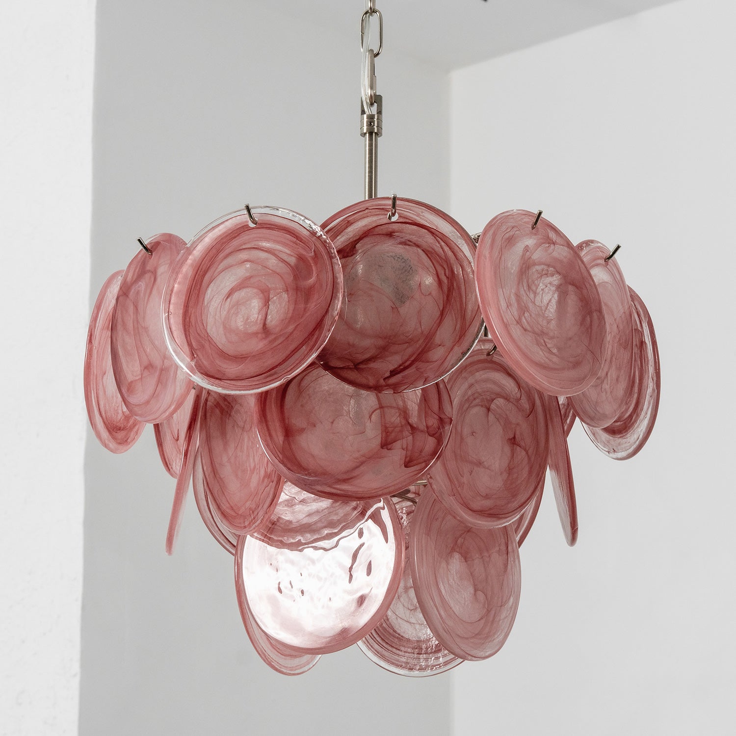 Cressida Glass Disk Chandelier