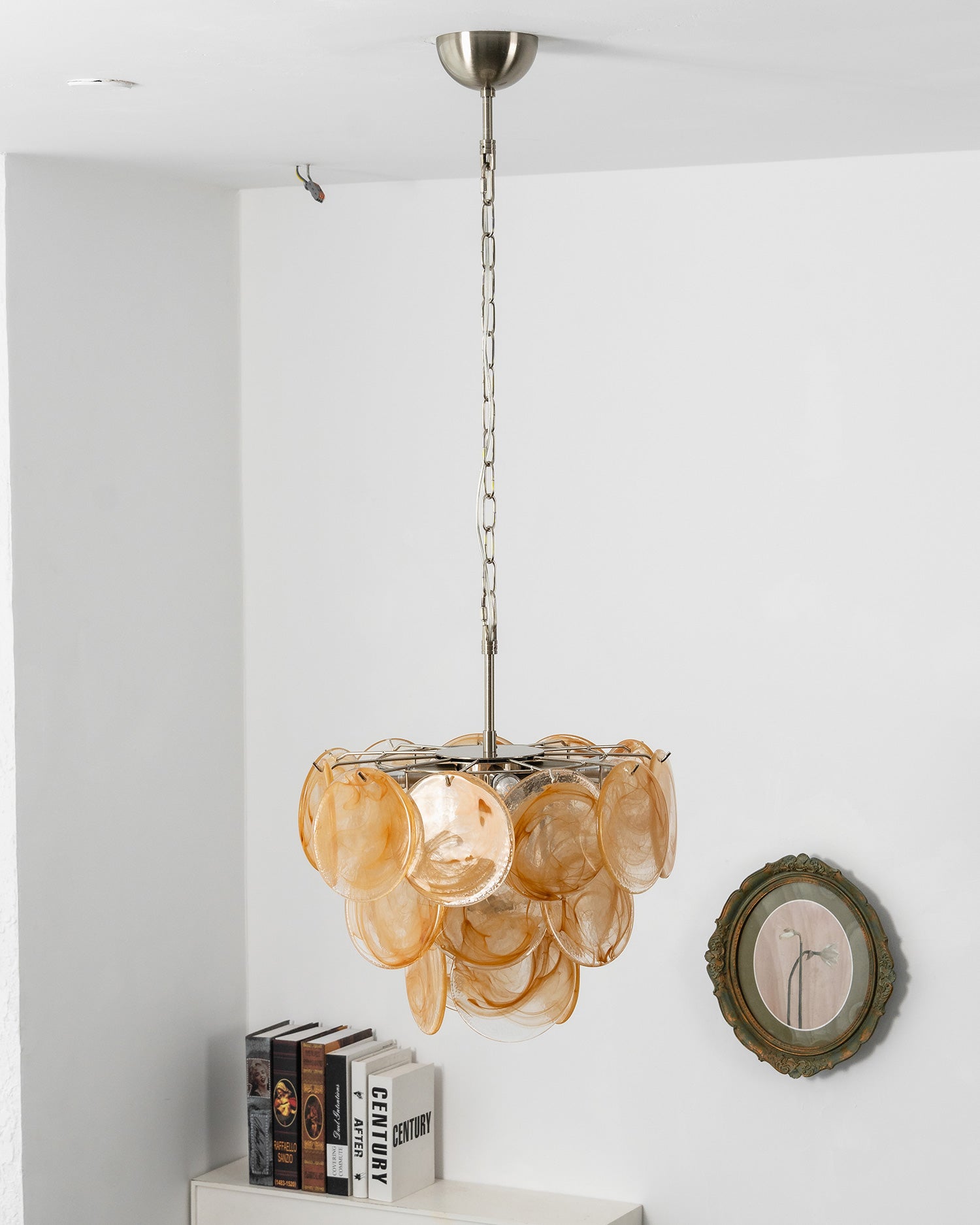 Cressida Glass Disk Chandelier