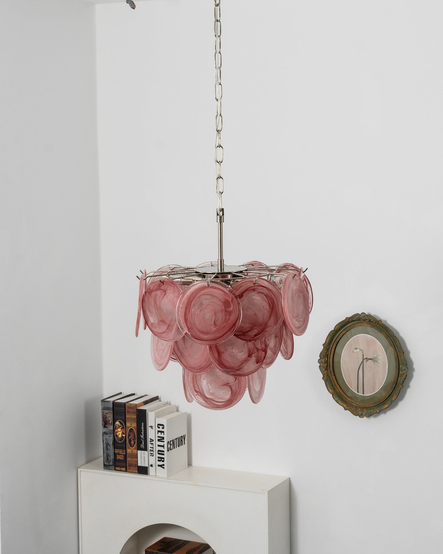 Cressida Glass Disk Chandelier
