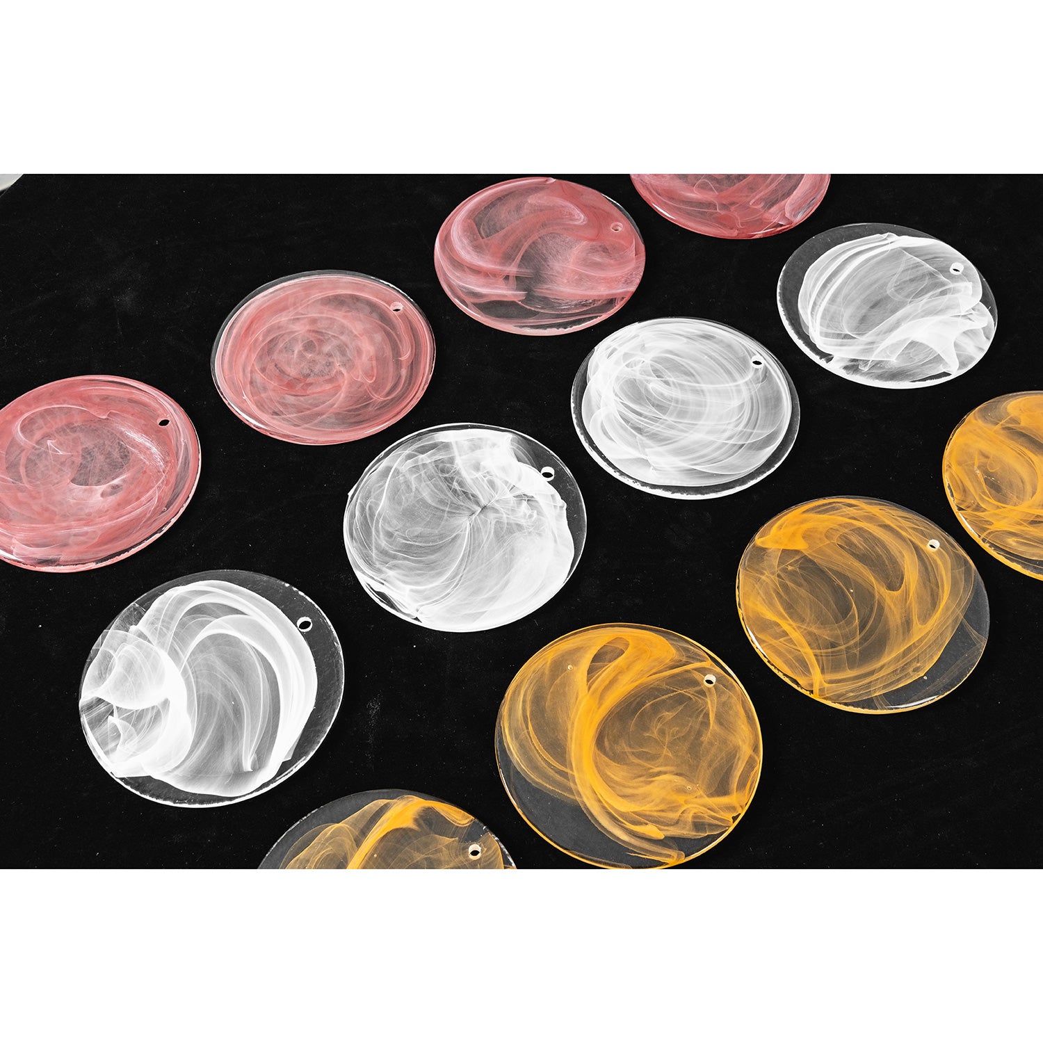 Cressida Glass Disk Chandelier