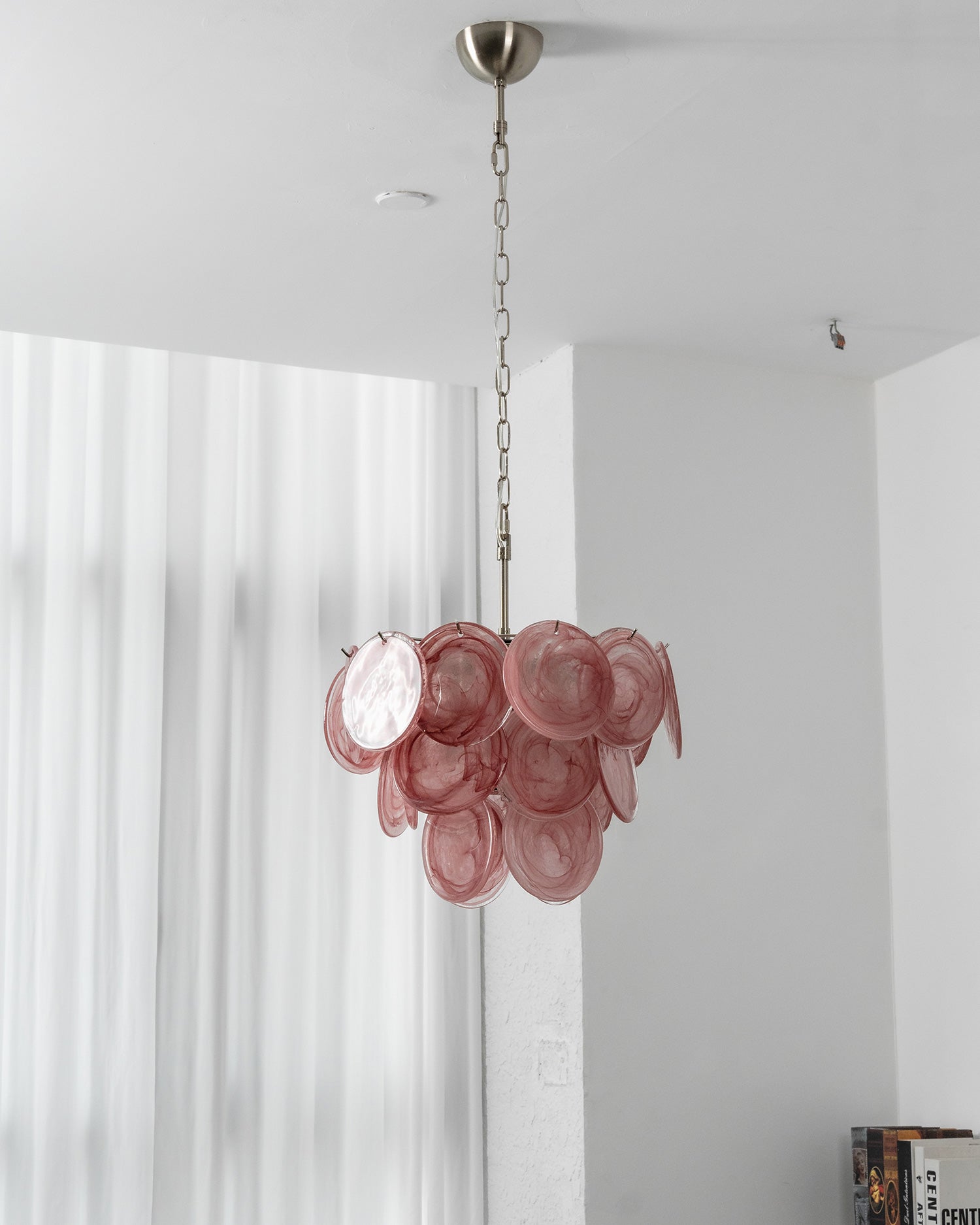 Cressida Glass Disk Chandelier
