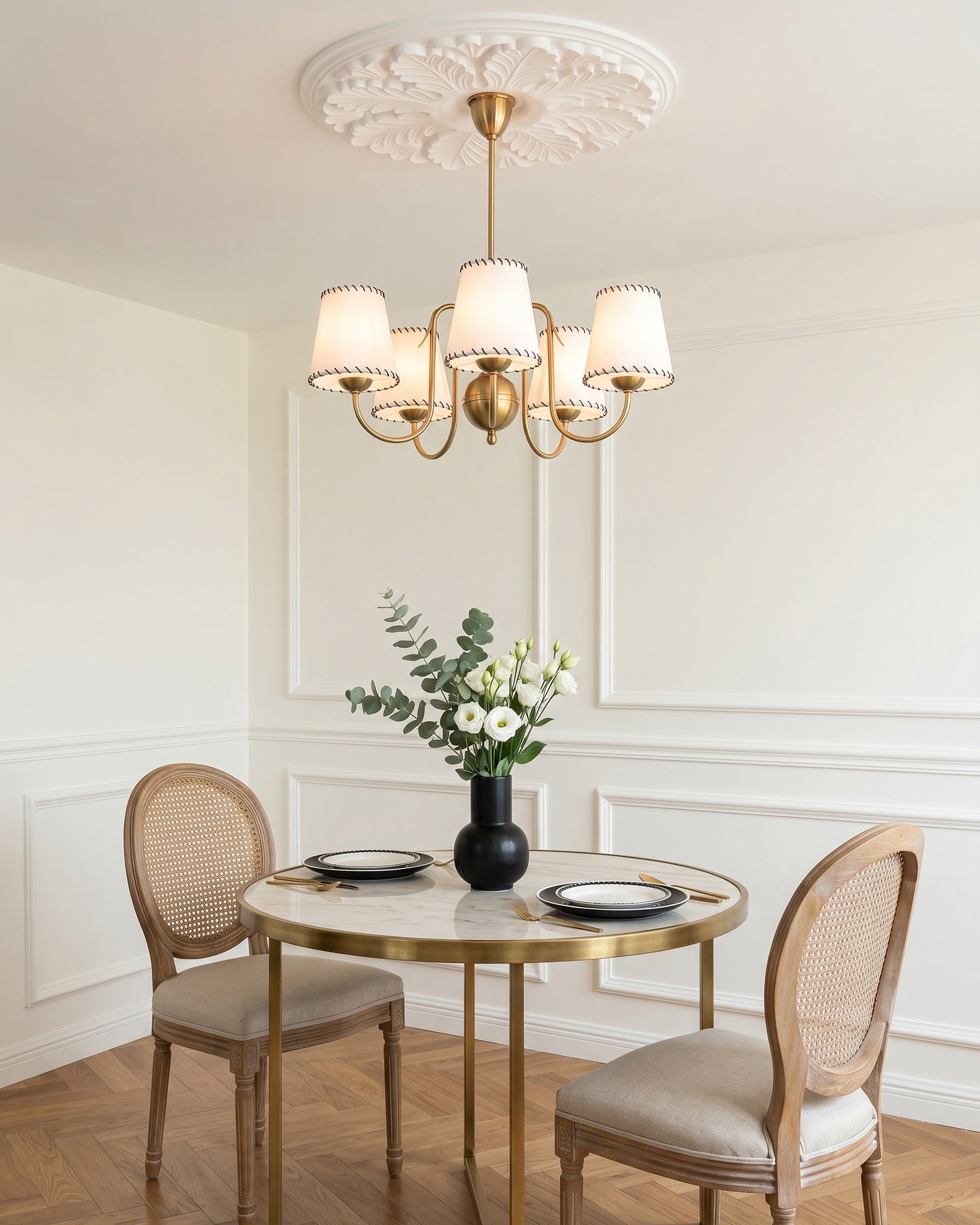Cyprian Shaded Chandelier