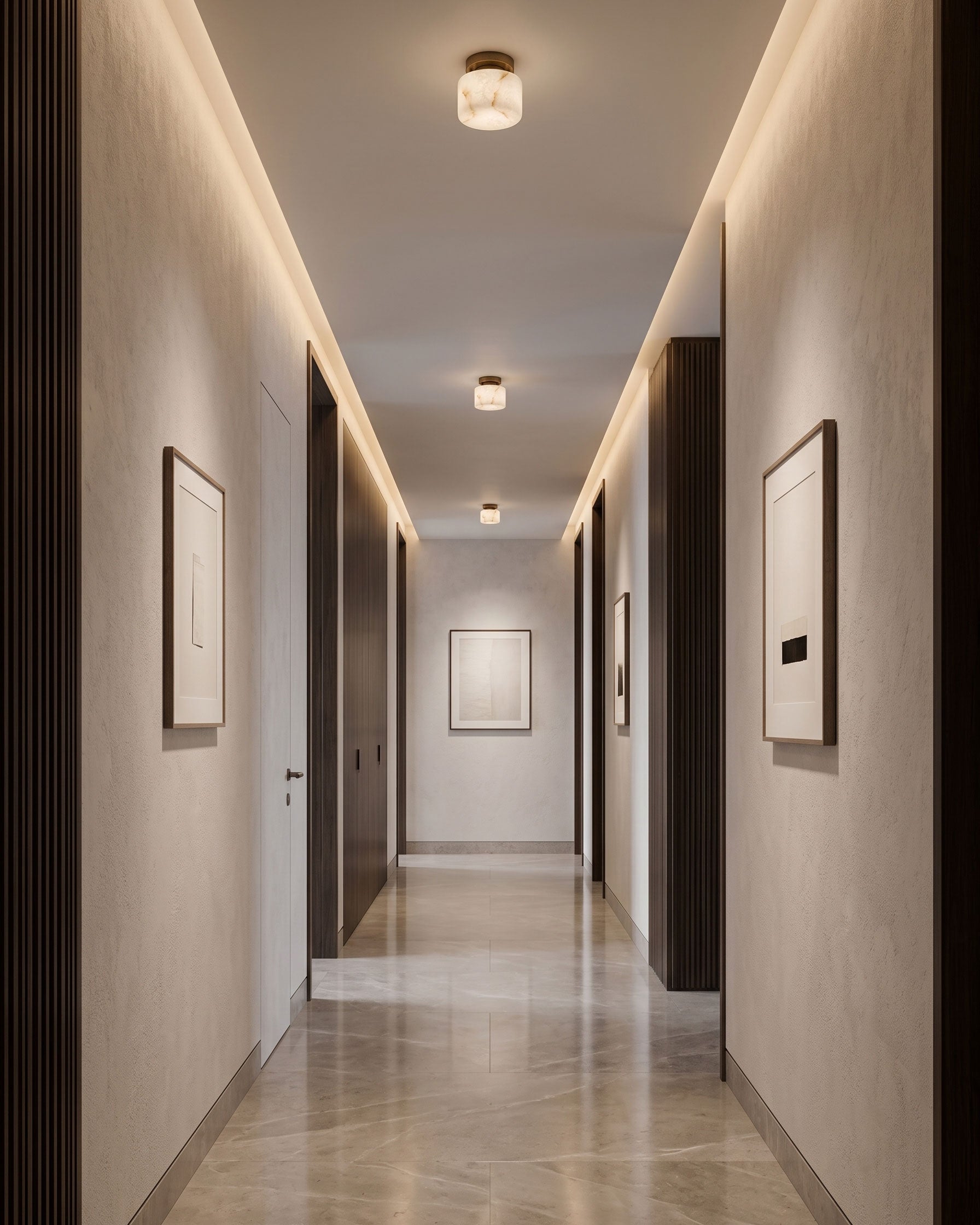 Cyrus Drum Semi-Flush Mount