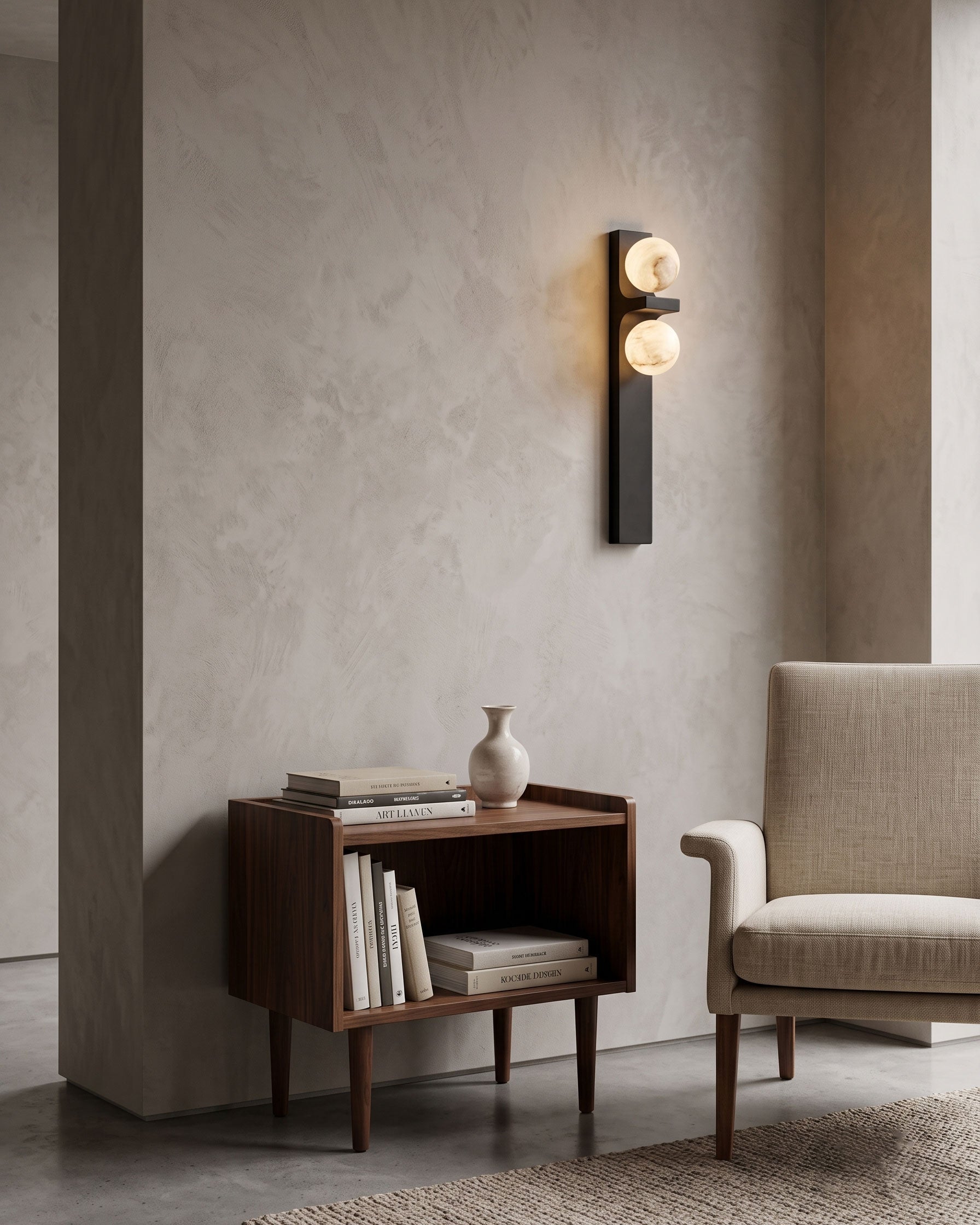 Darian Dual Globe Wall Sconce