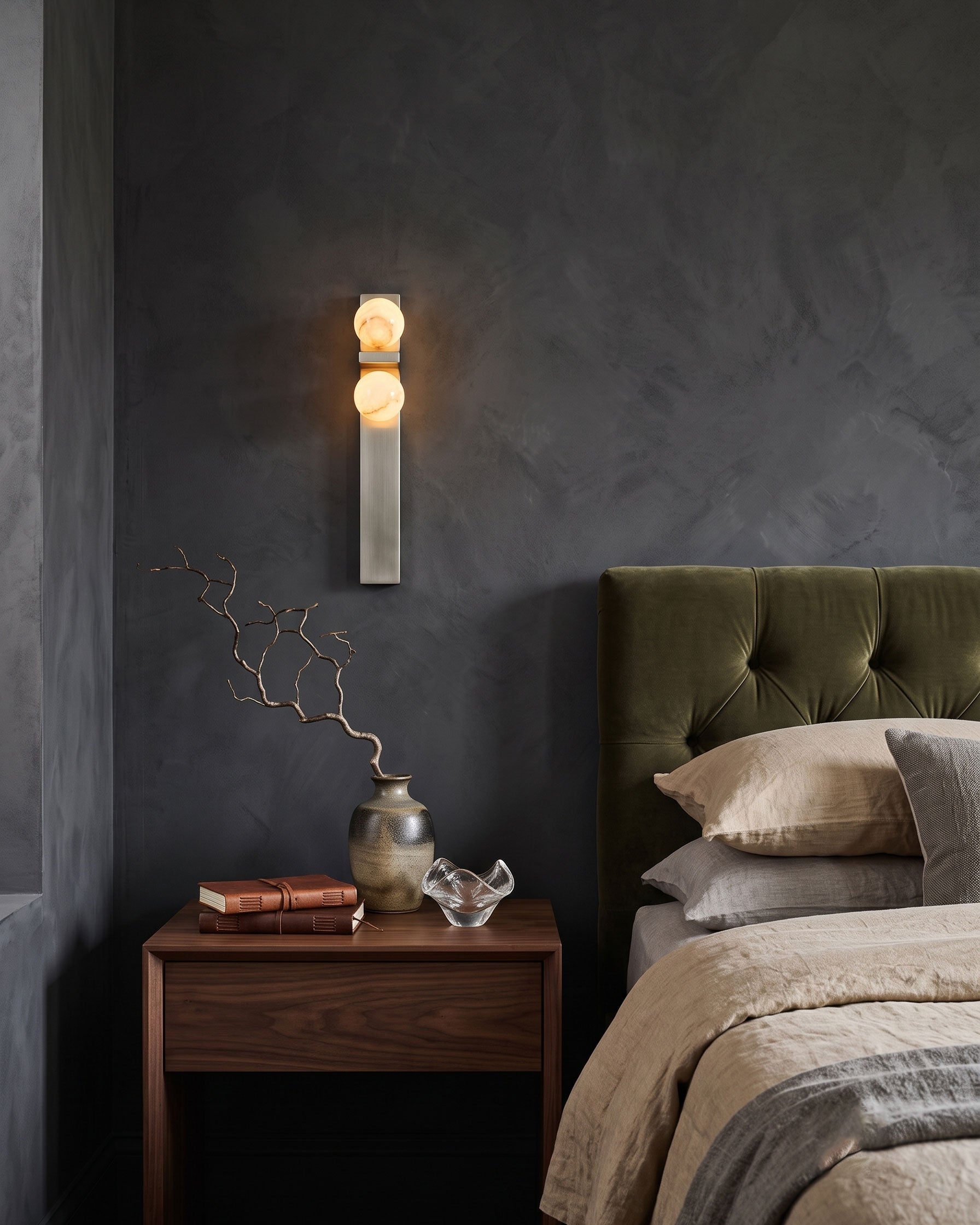 Darian Dual Globe Wall Sconce