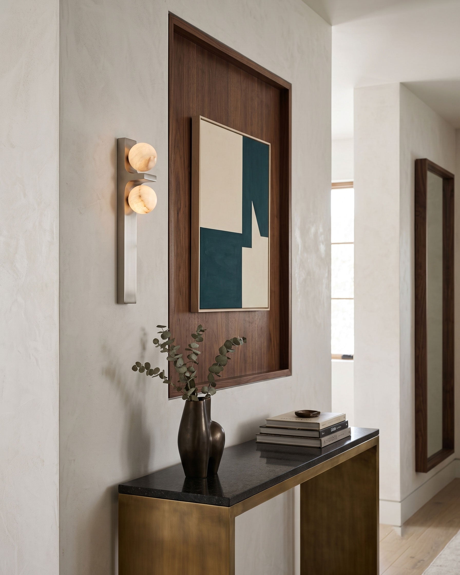 Darian Dual Globe Wall Sconce