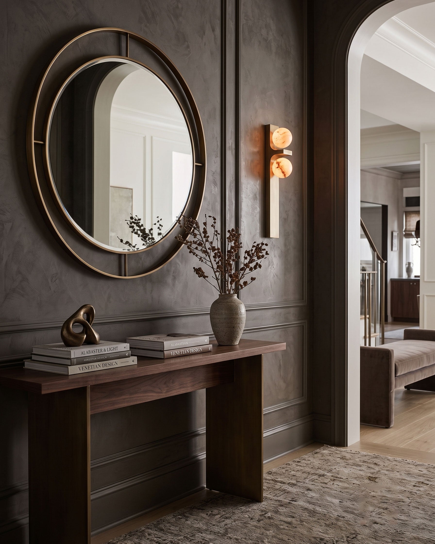 Darian Dual Globe Wall Sconce