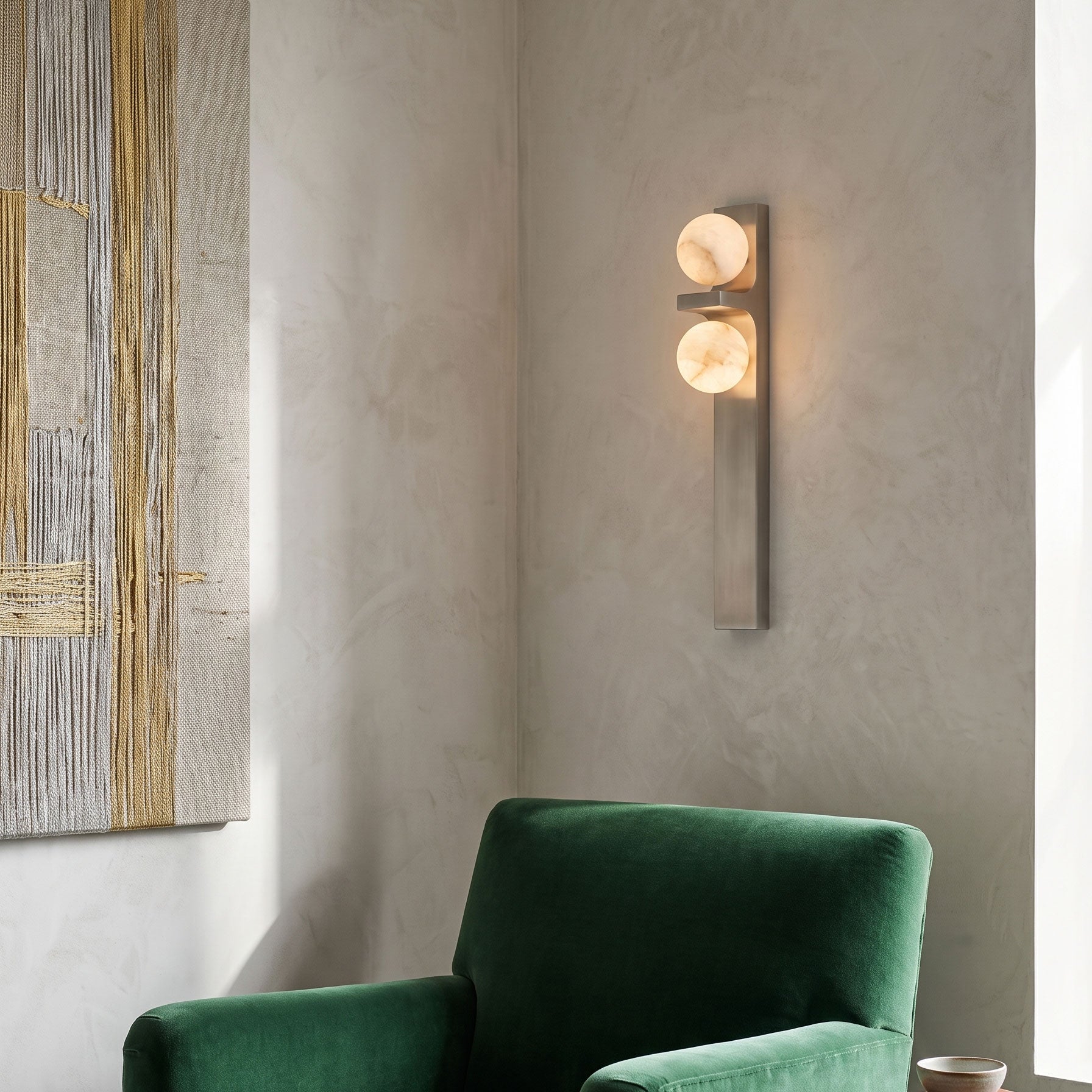 Darian Dual Globe Wall Sconce