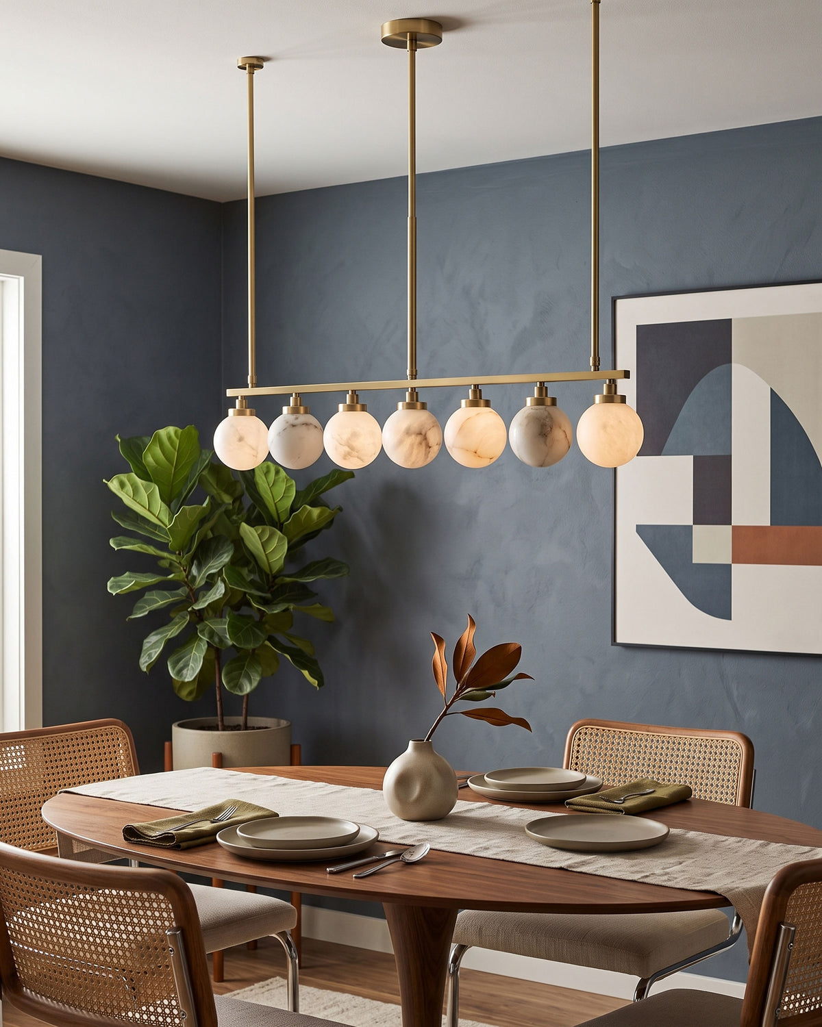 Davis Alabaster Chandelier