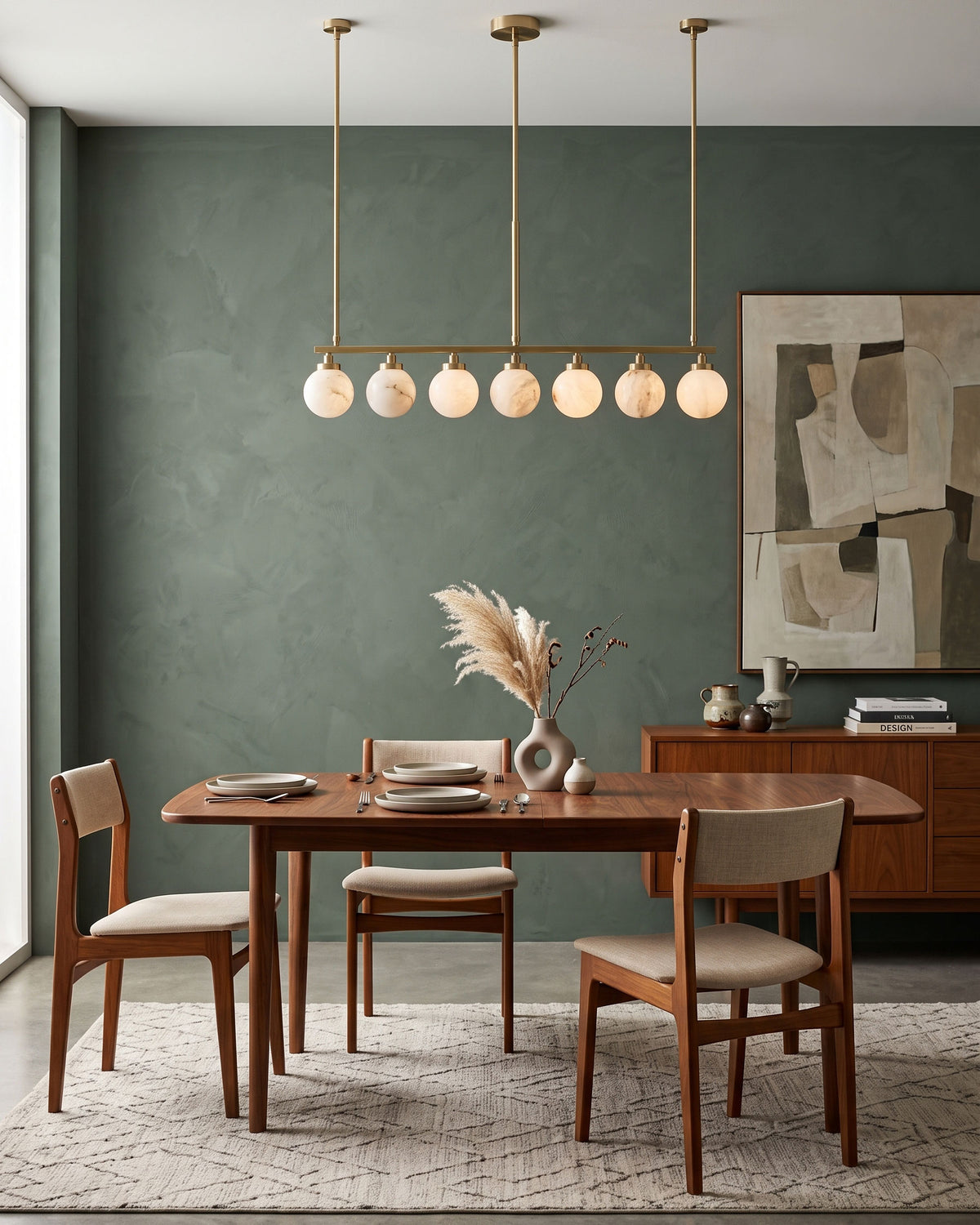 Davis Alabaster Chandelier