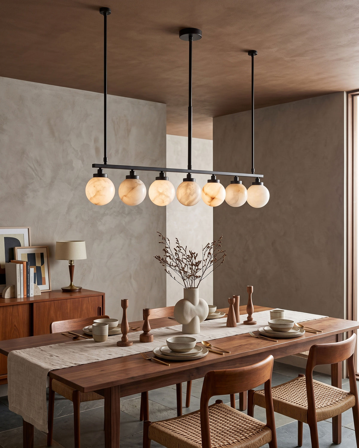 Davis Alabaster Chandelier