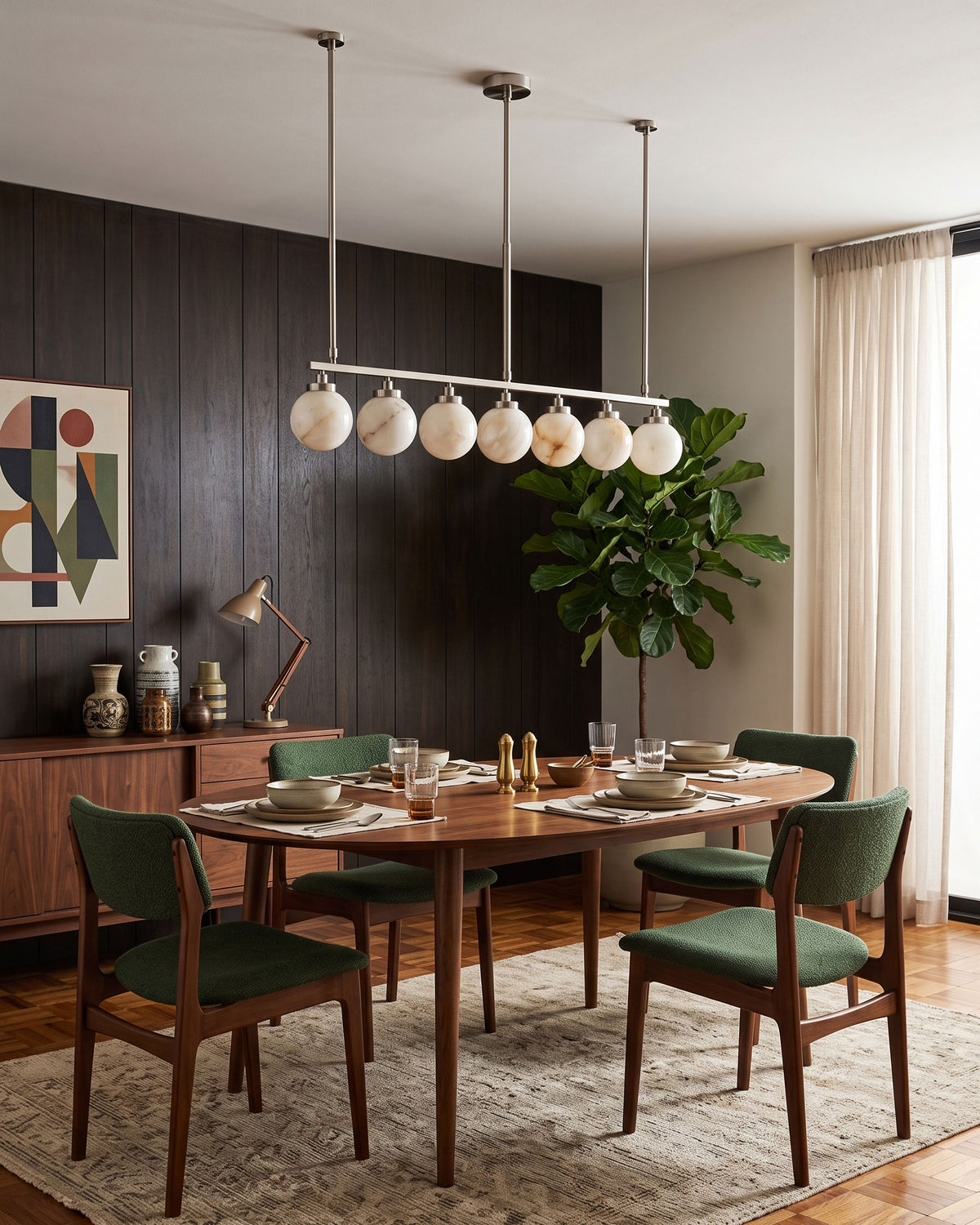 Davis Alabaster Chandelier