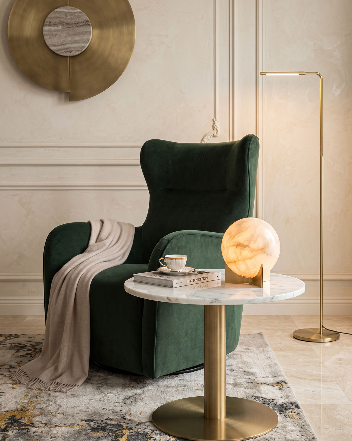 Dexter Alabaster Table Lamp
