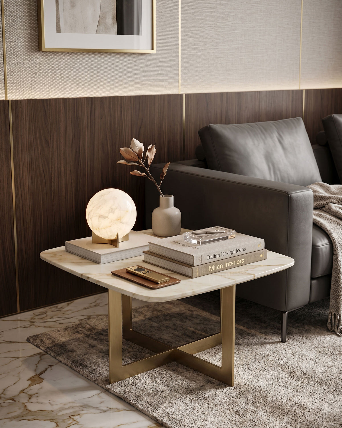 Dexter Alabaster Table Lamp