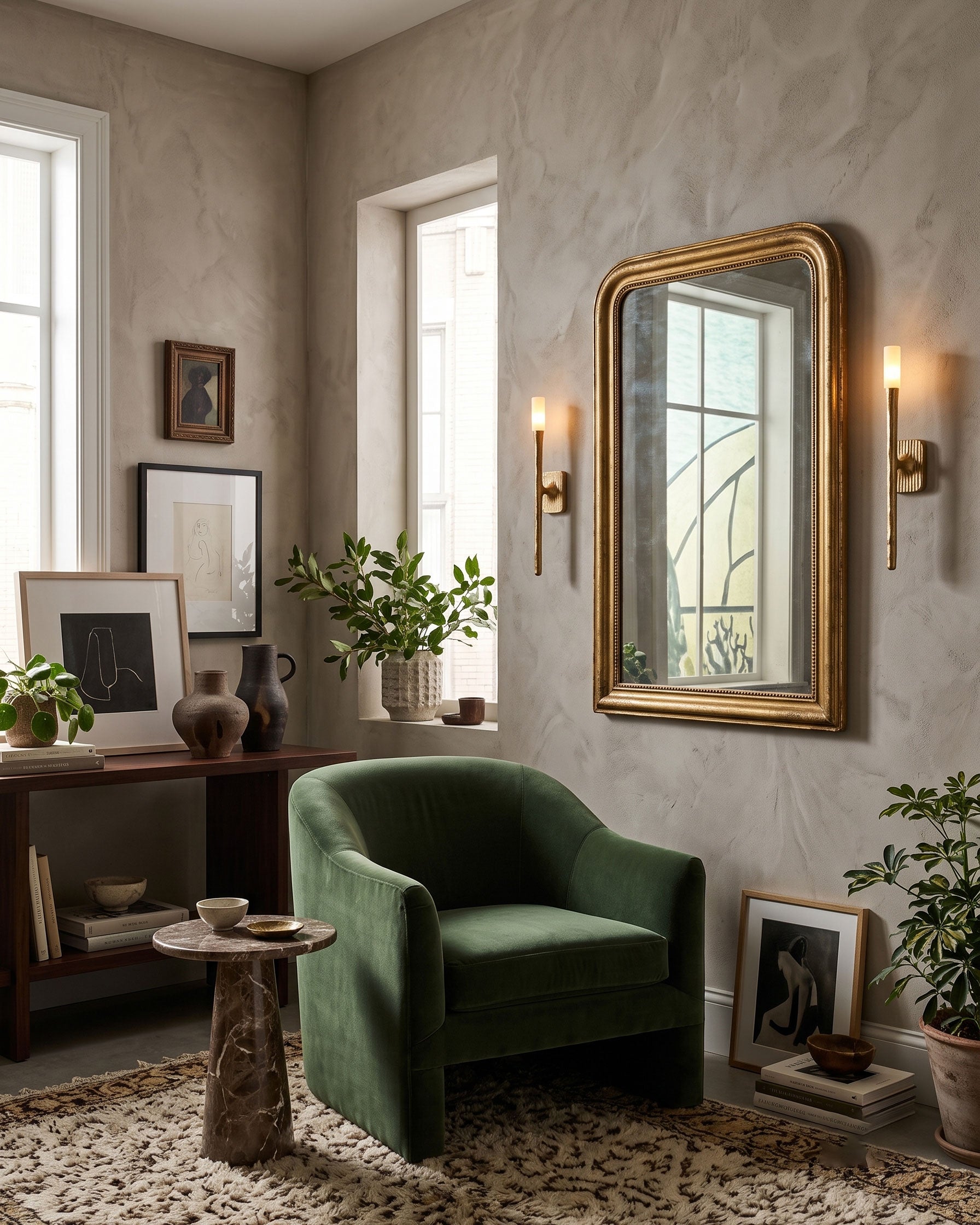 Dorian Organic Wall Sconce