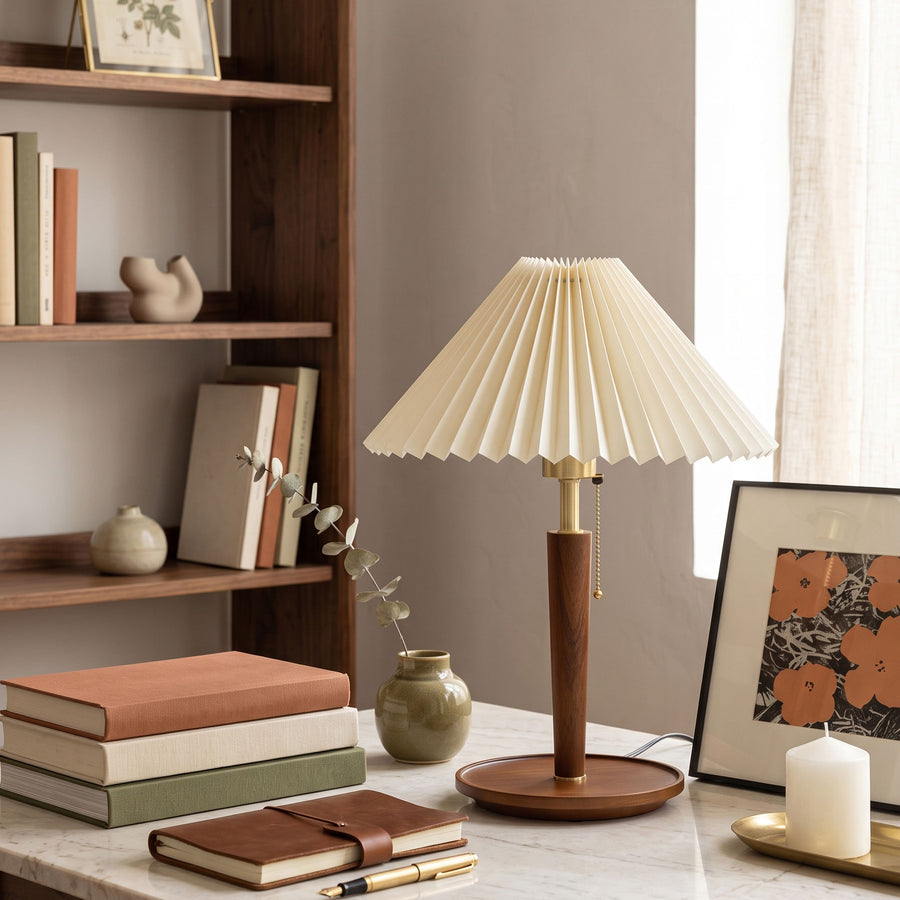 Elden Pleated Table Lamp – detail 3