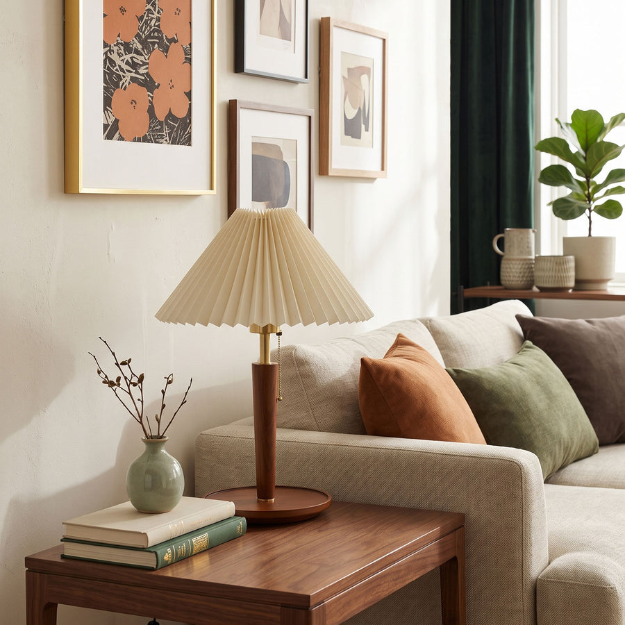 Elden Pleated Table Lamp – detail 4