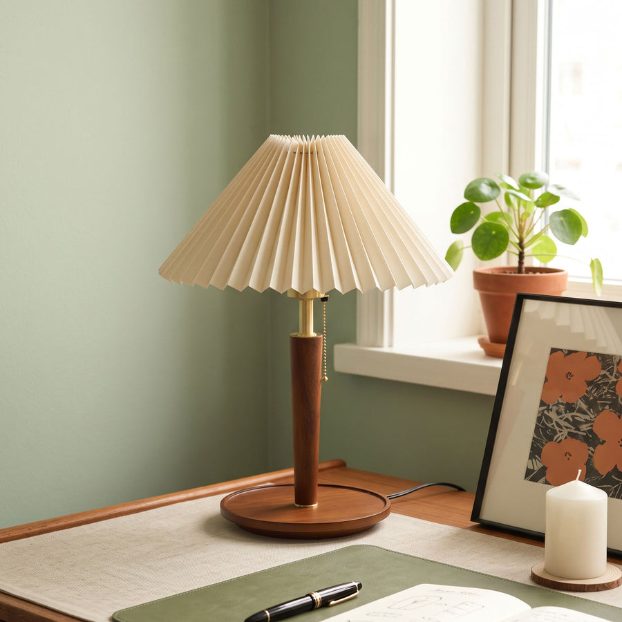 Elden Pleated Table Lamp – detail 2