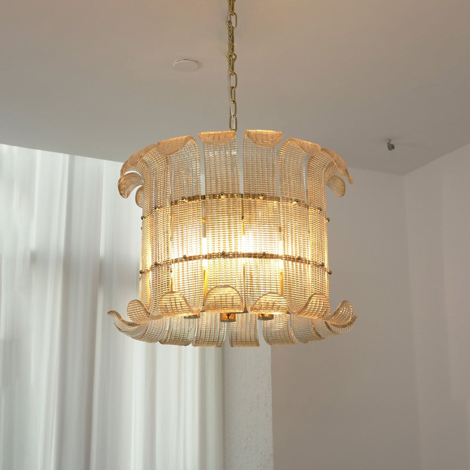 Eldridge Ribbed Chandelier
