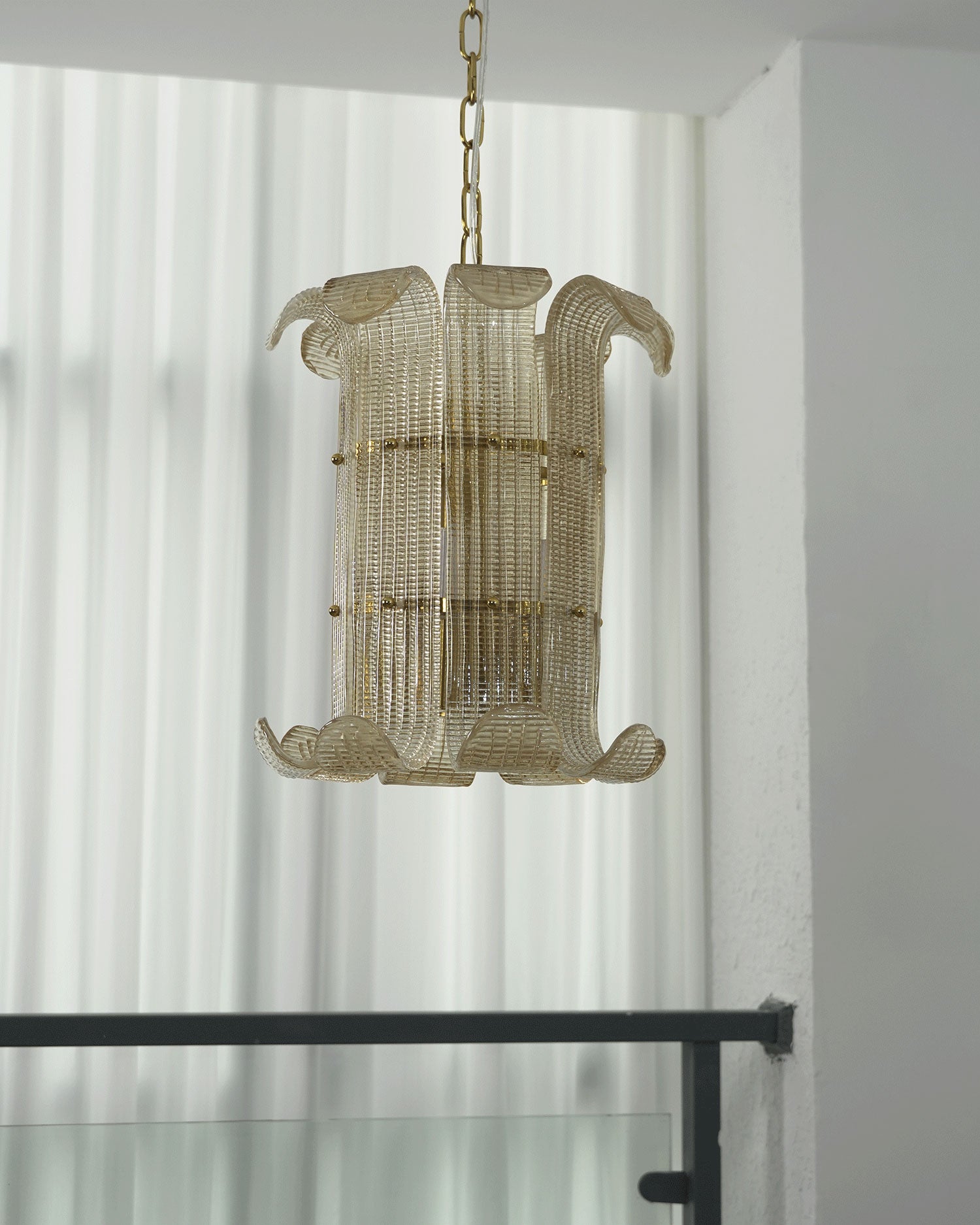 Eldridge Ribbed Chandelier