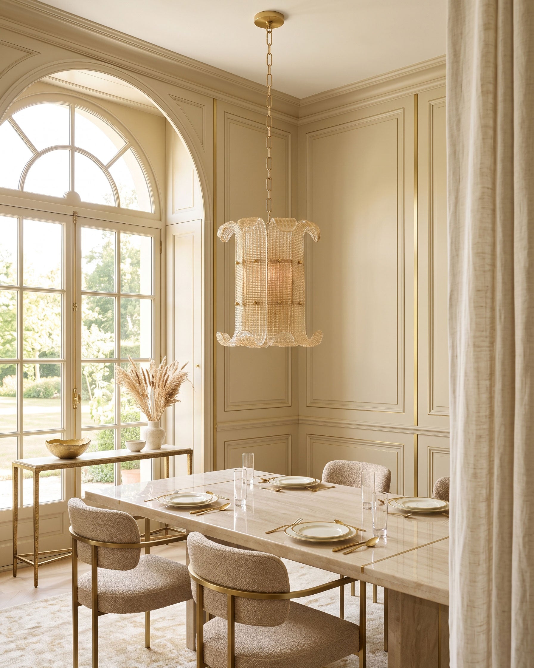 Eldridge Ribbed Chandelier