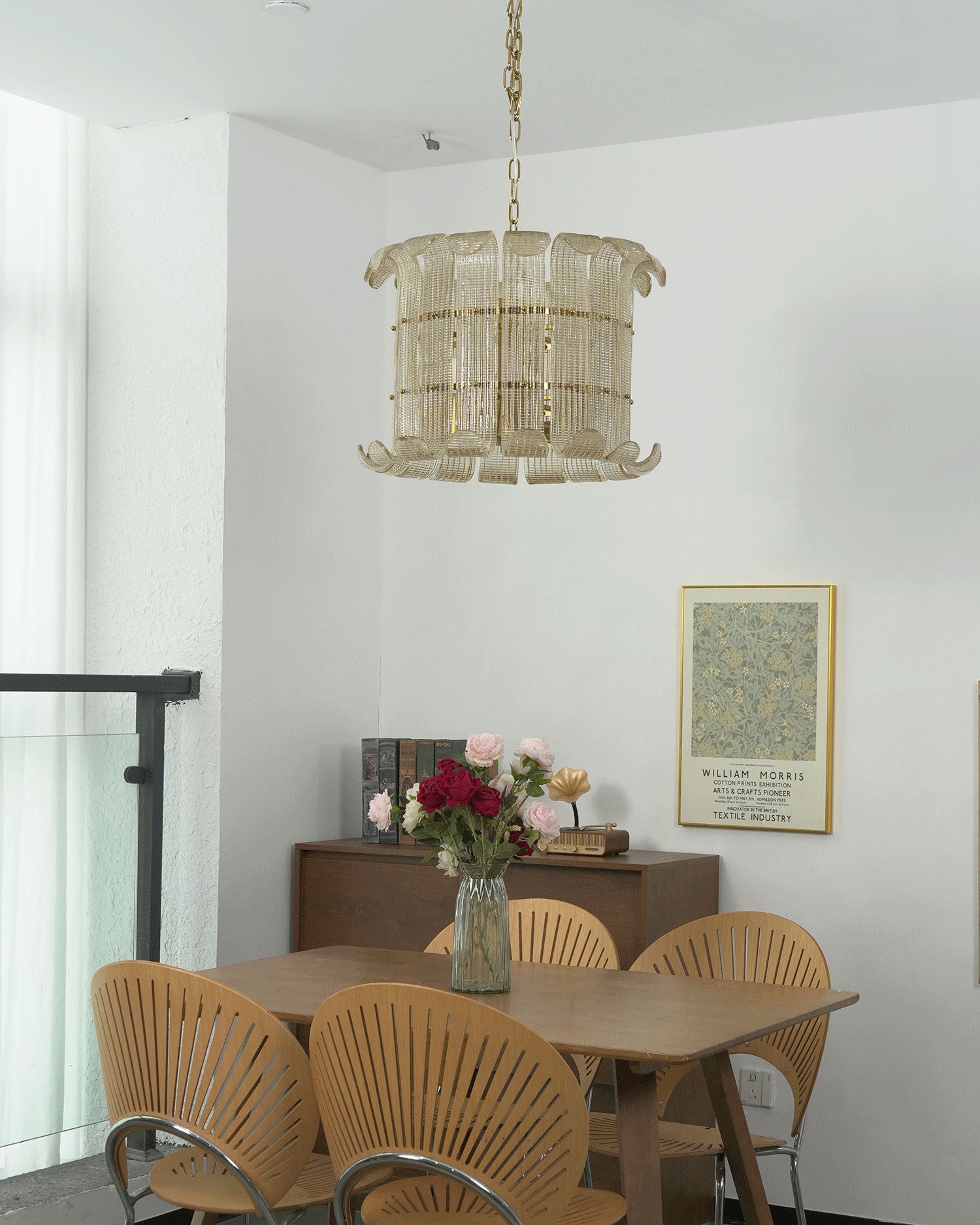 Eldridge Ribbed Chandelier