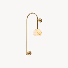 Eleni Arch Alabaster Wall Sconce
