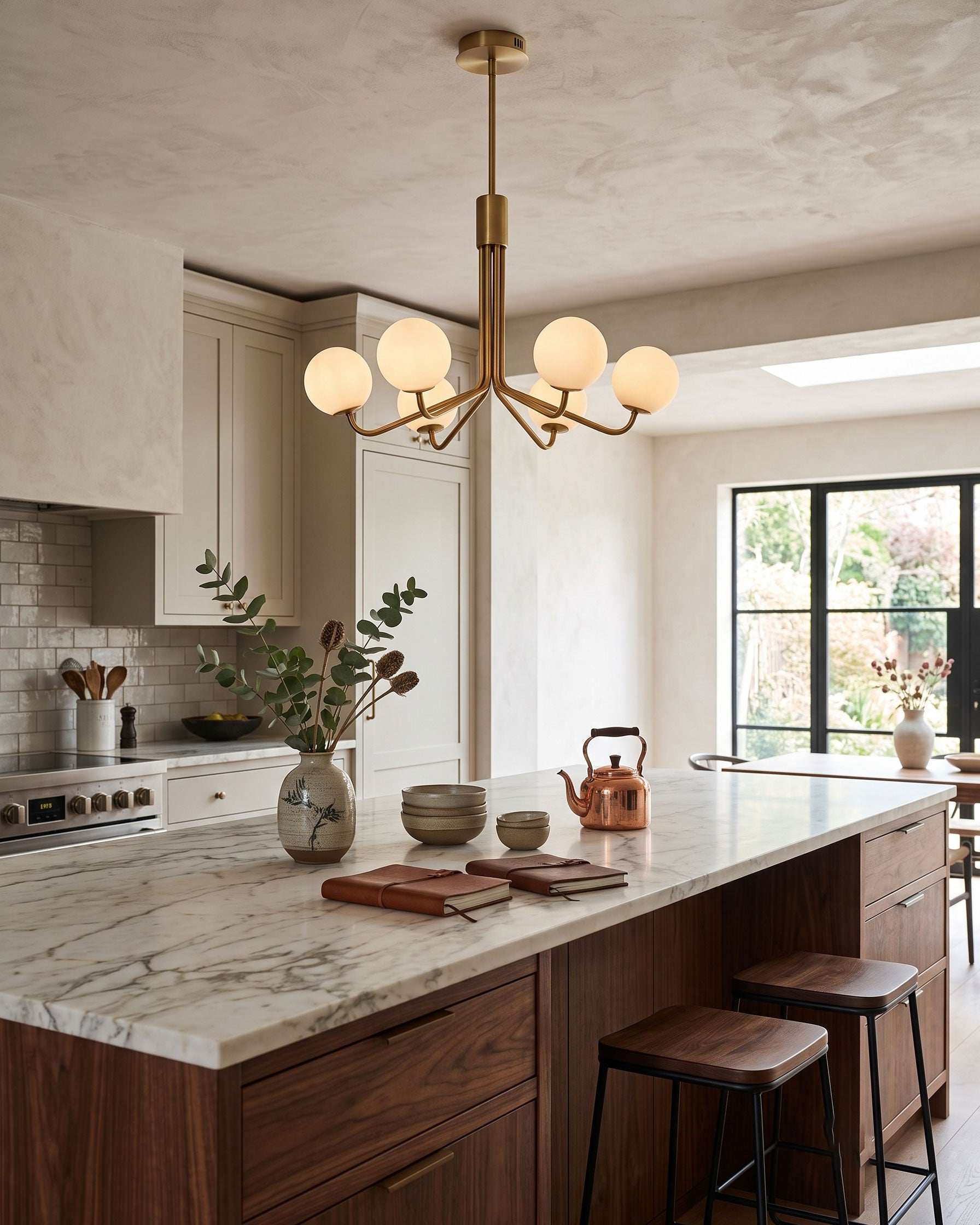 Elias Mid Century Chandelier