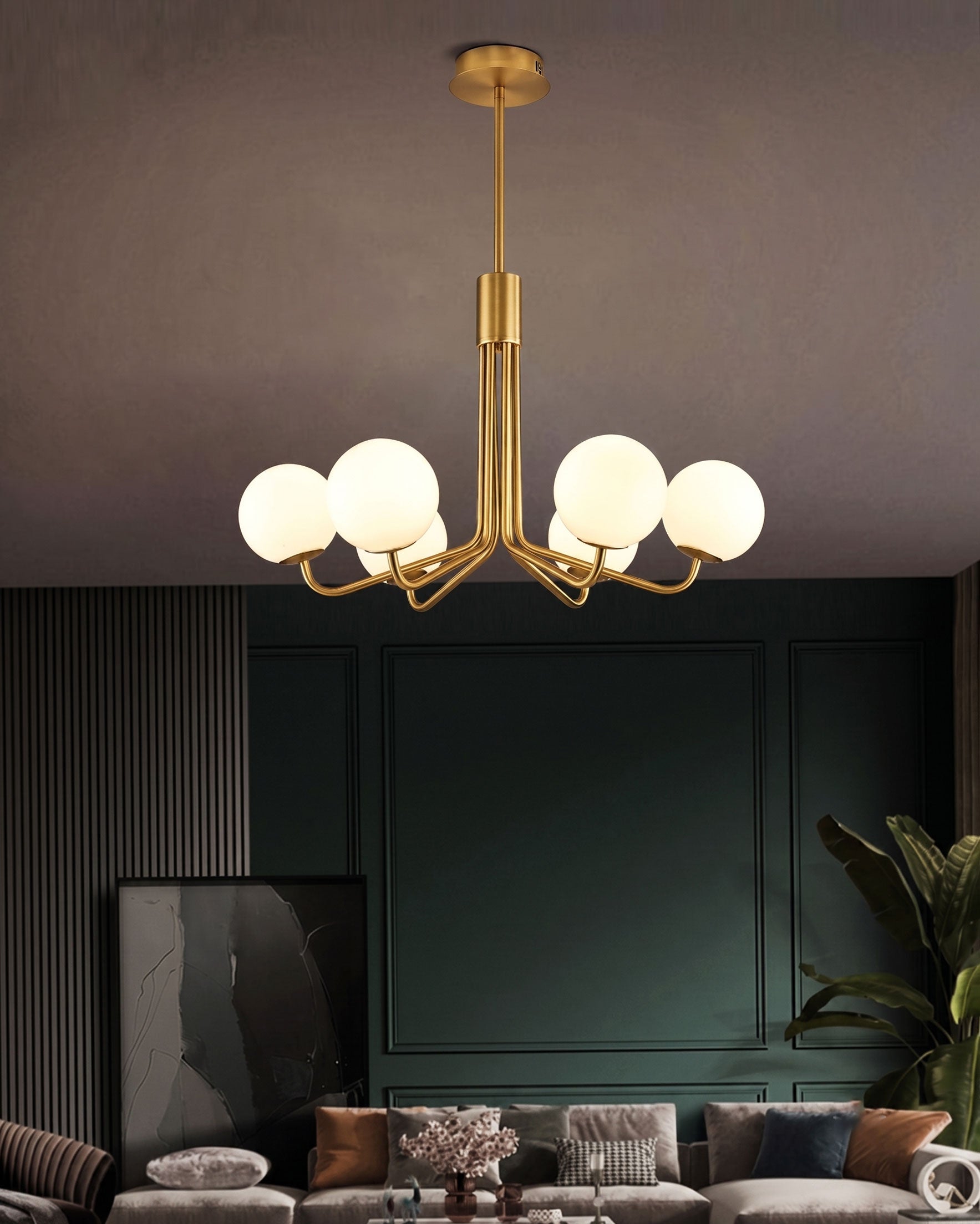 Elias Mid Century Chandelier