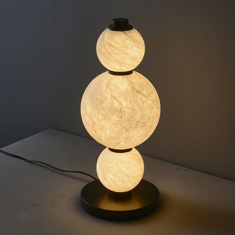 Elric Mulberry Silk Table Lamp