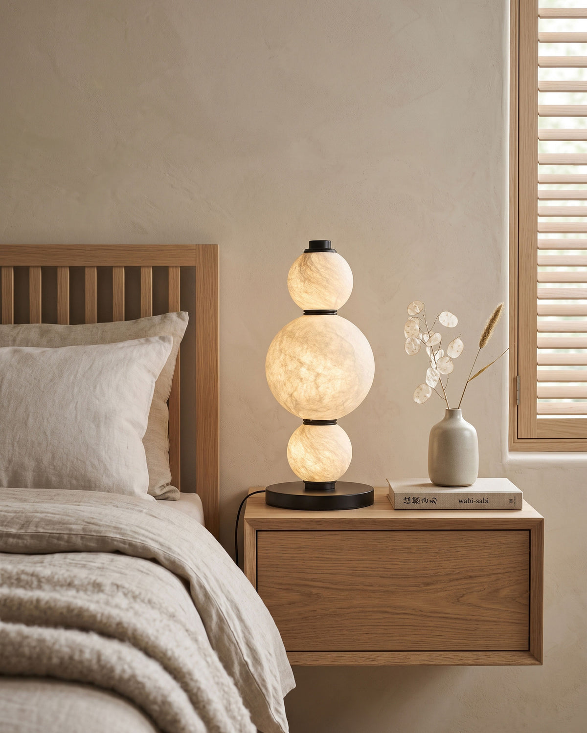 Elric Mulberry Silk Table Lamp