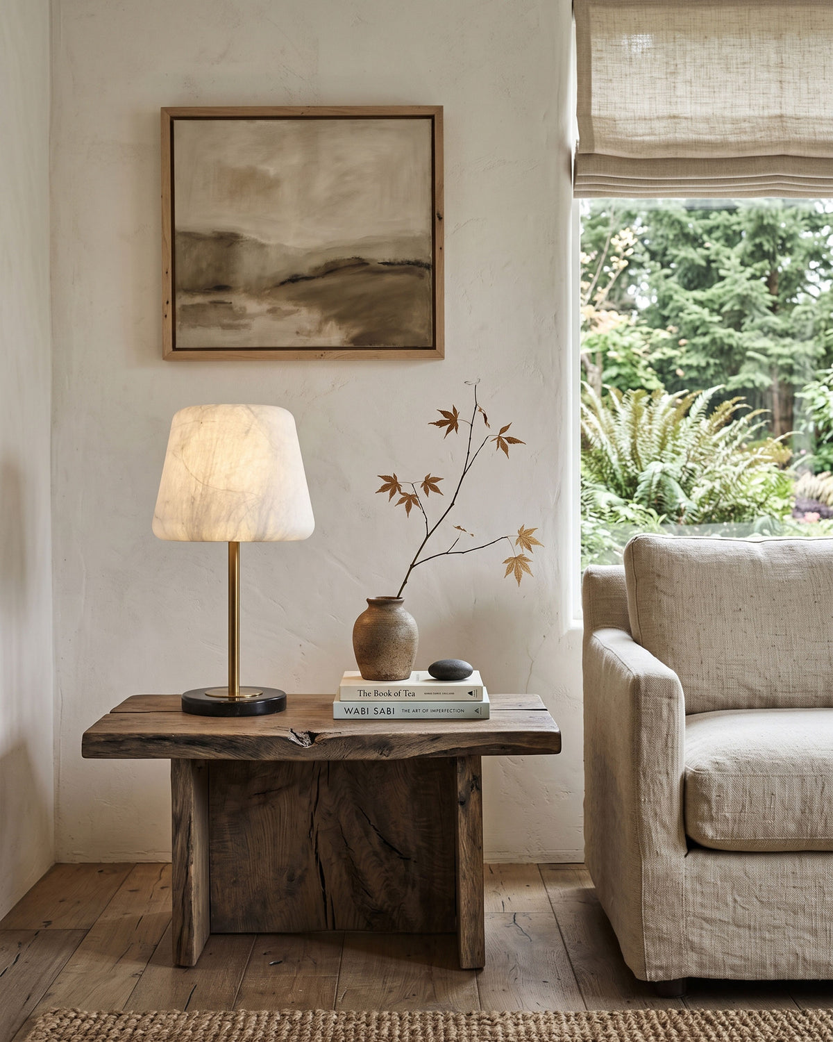 Emrys Mulberry Silk Table Lamp