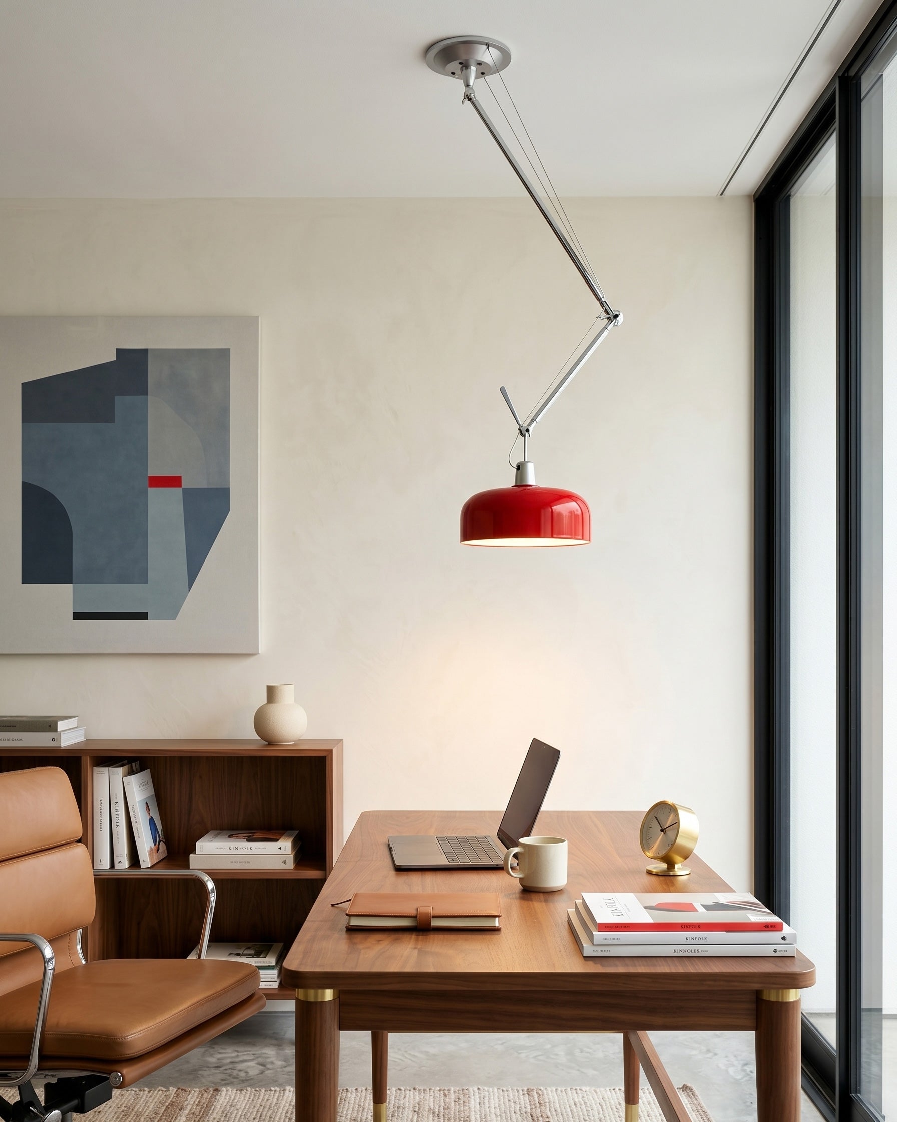 Enzo Swing Arm Pendant Light