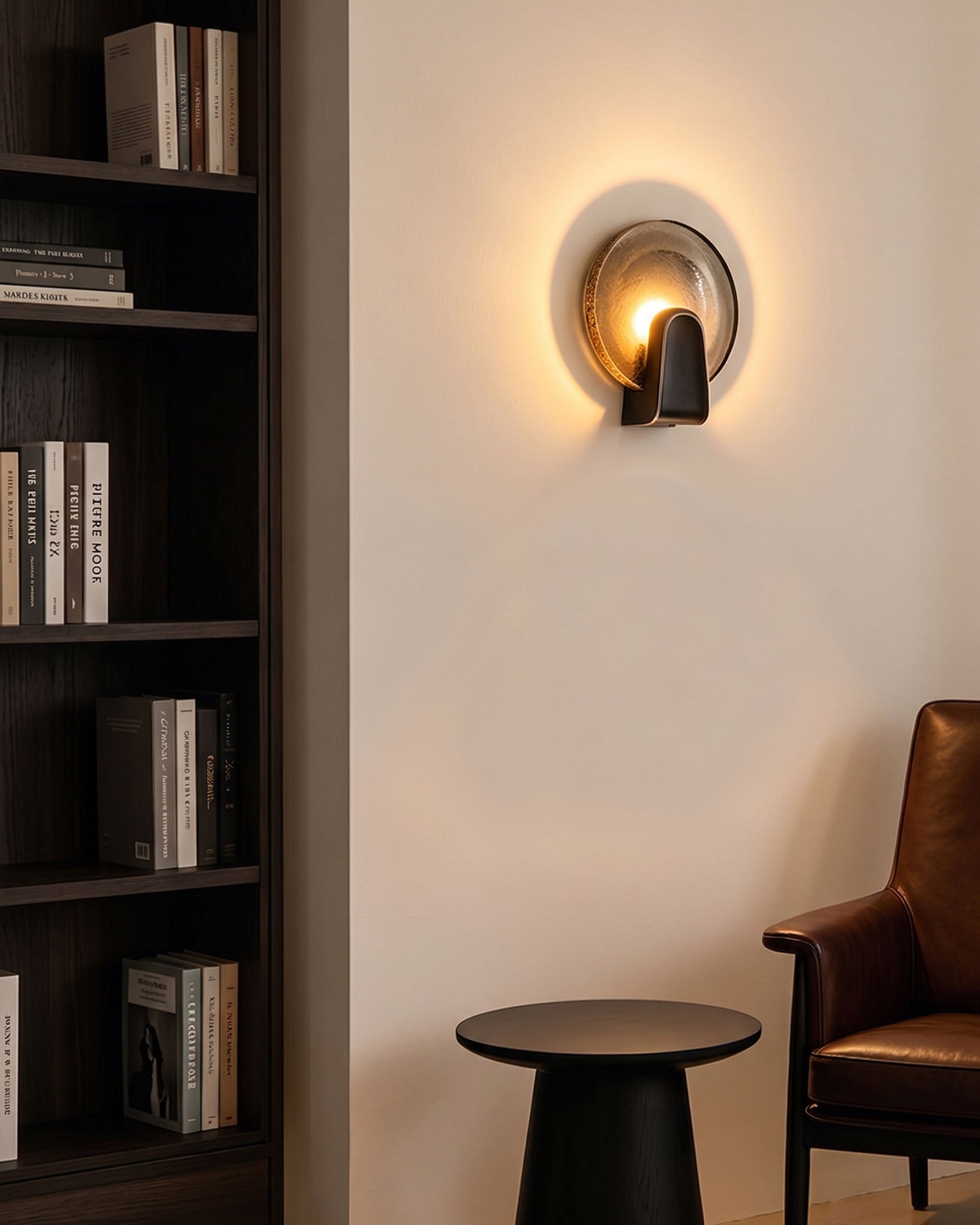 Rayonshine Ephraim Organic Glass Wall Sconce — Detail View 6