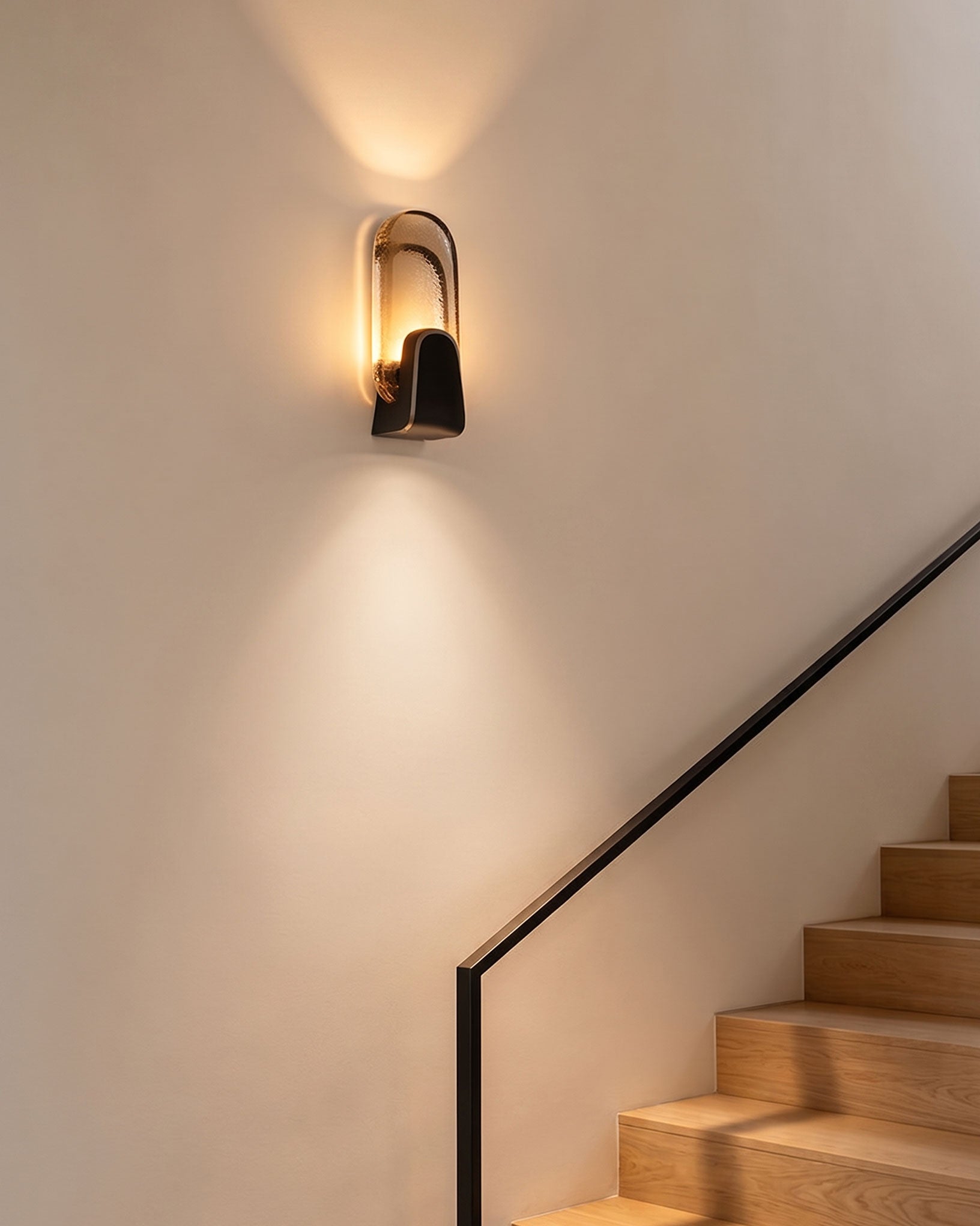 Rayonshine Ephraim Organic Glass Wall Sconce — Detail View 16