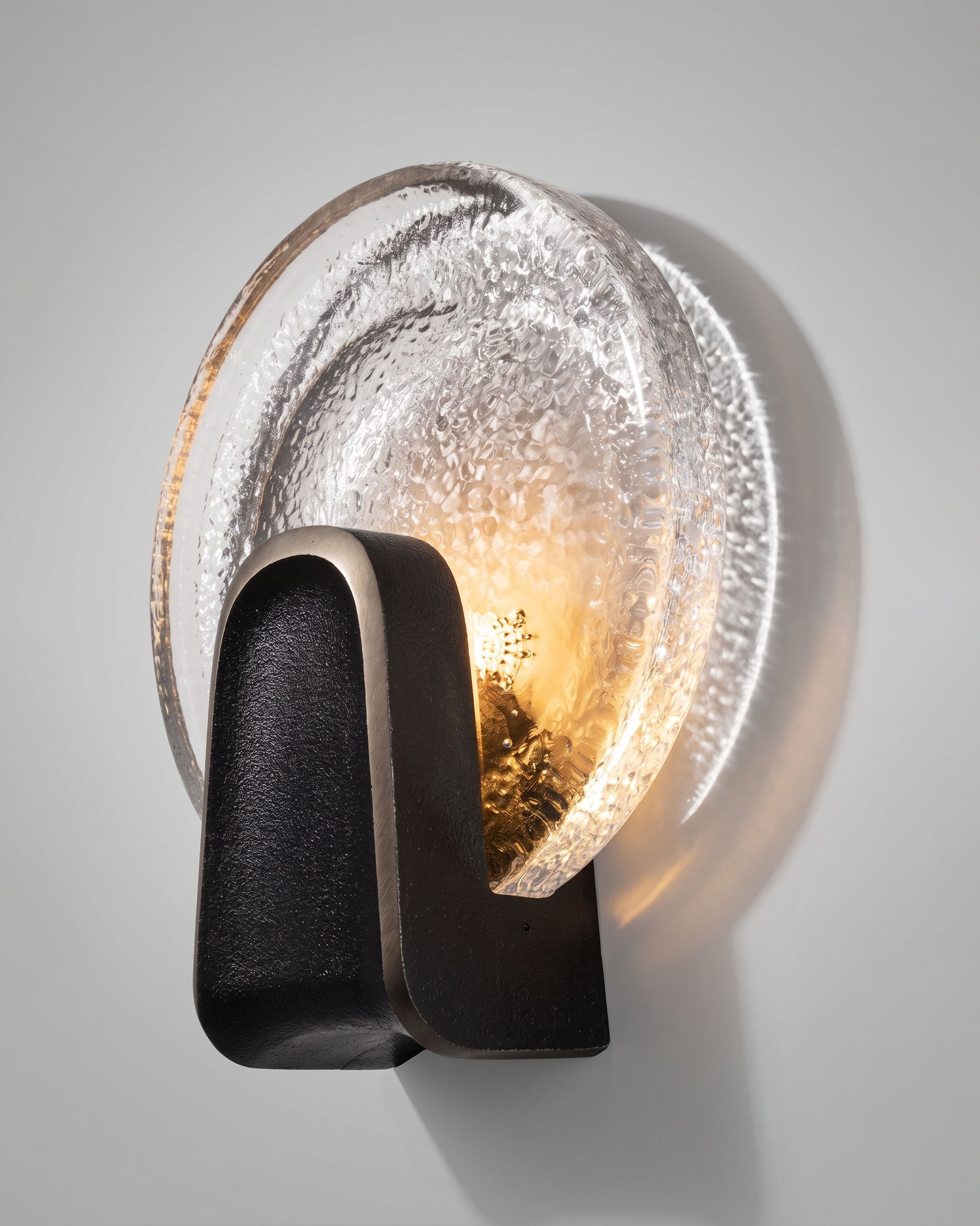 Rayonshine Ephraim Organic Glass Wall Sconce — Detail View 24