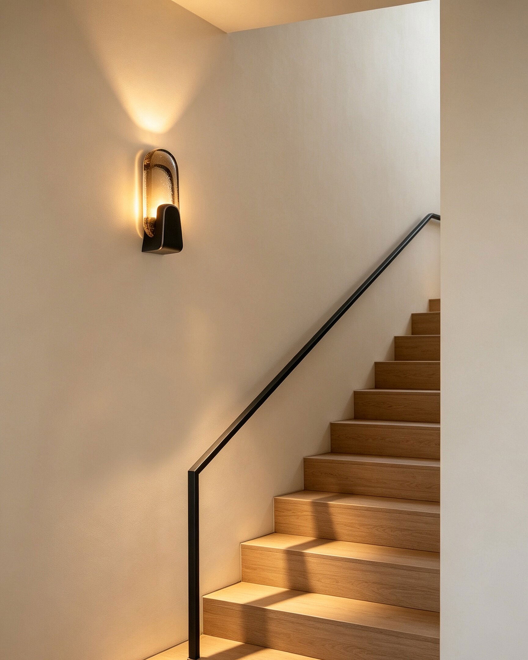 Rayonshine Ephraim Organic Glass Wall Sconce — Detail View 21