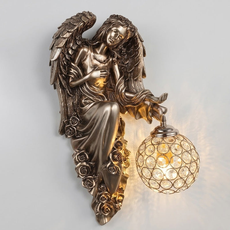 Evangeline Angel Crystal Wall Sconce