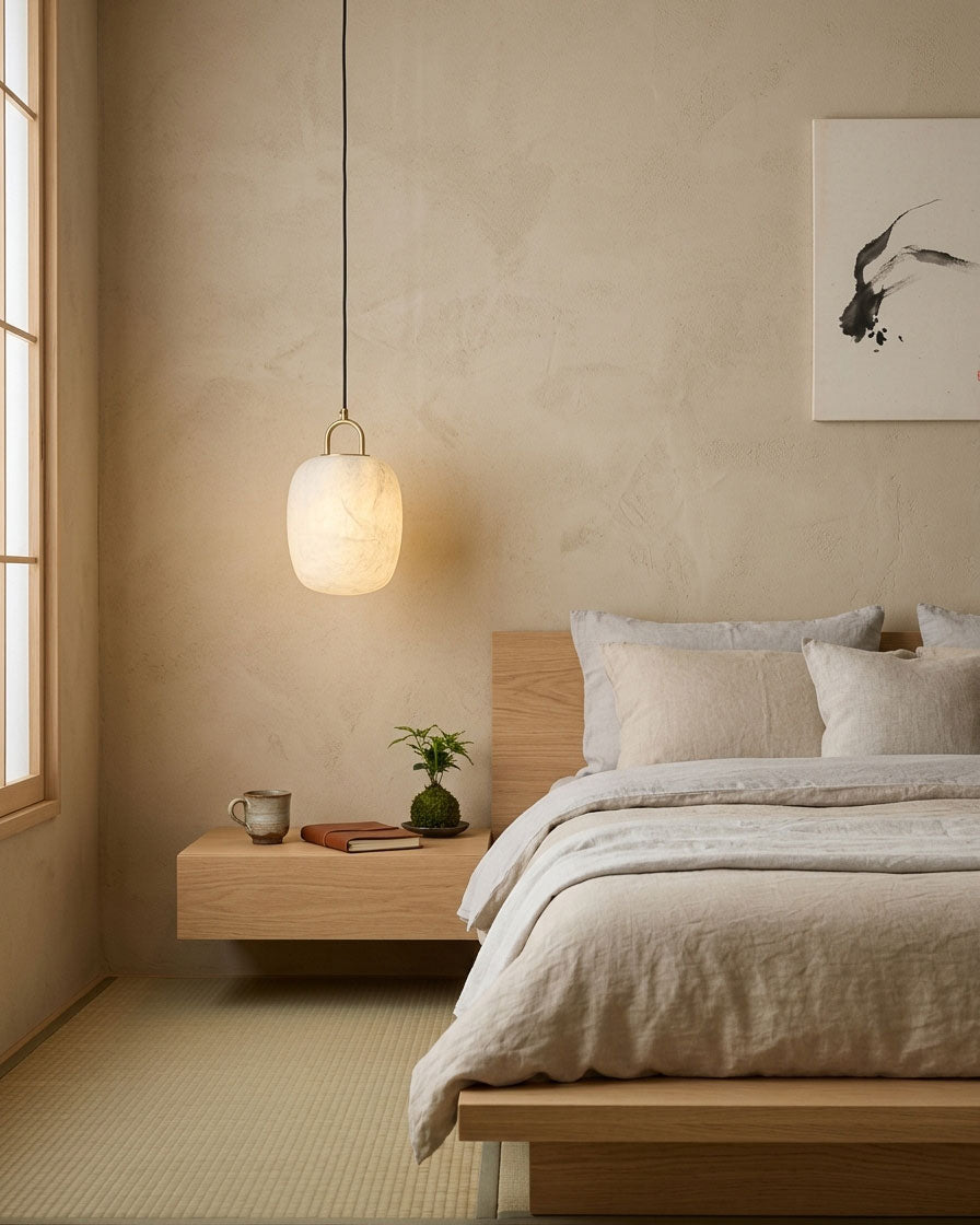 Evelisse Silk Pendant Light