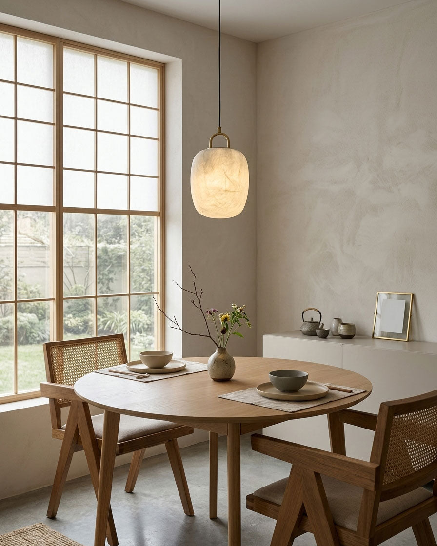 Evelisse Silk Pendant Light