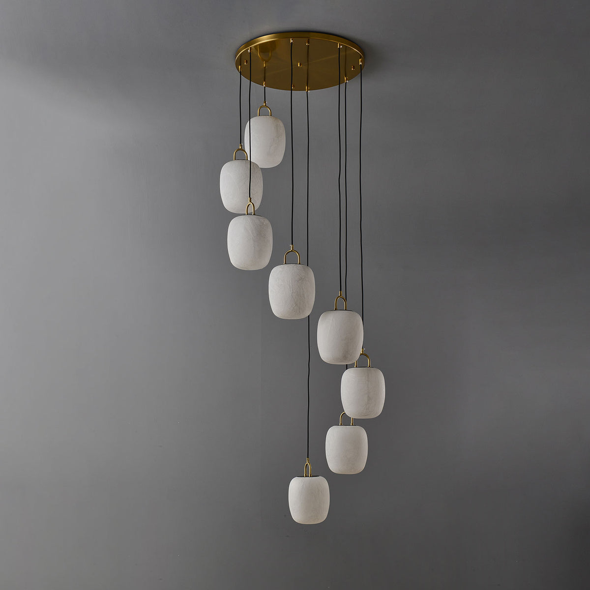 Evelisse Silk Pendant Light