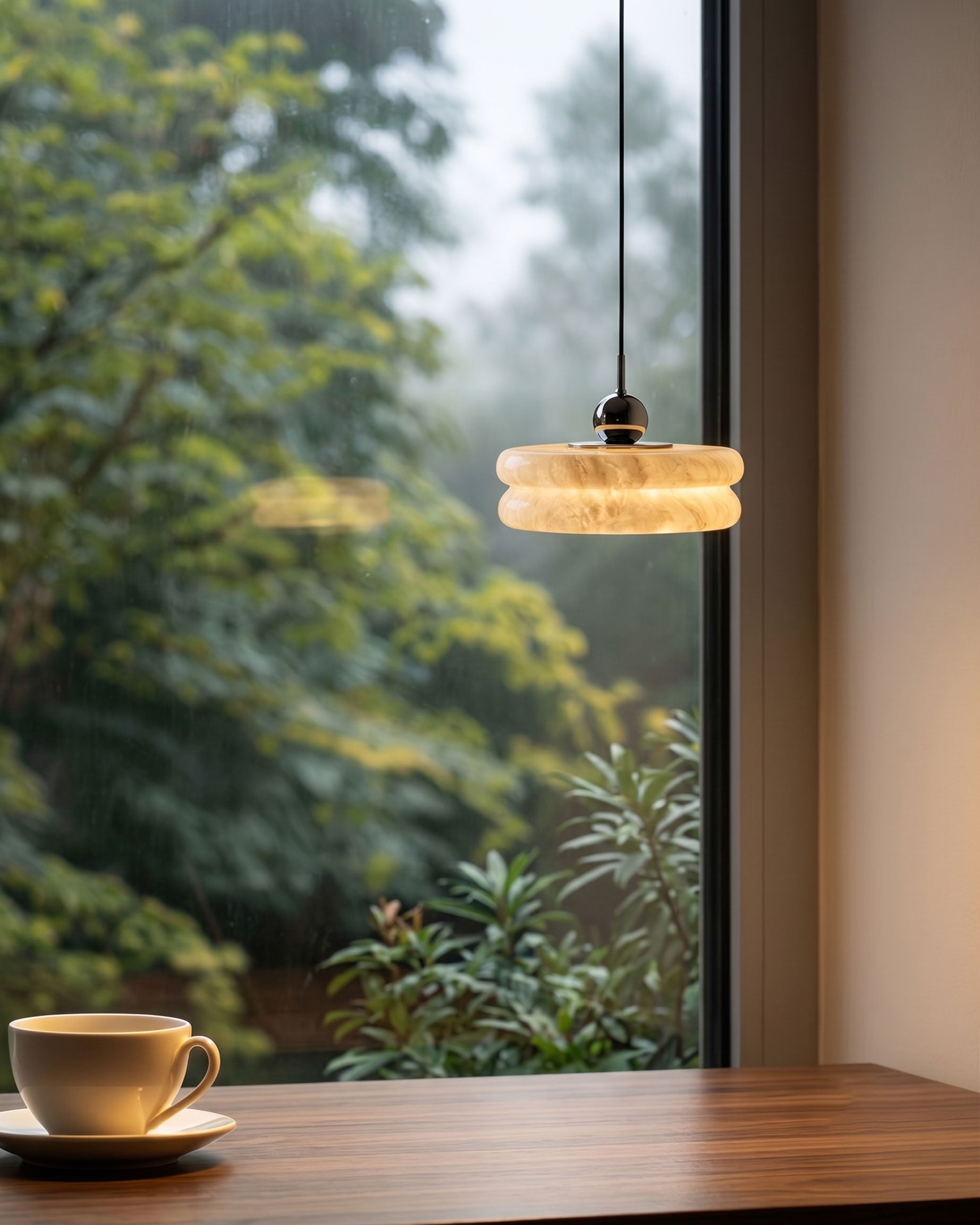 Evren Alabaster Pendant Light