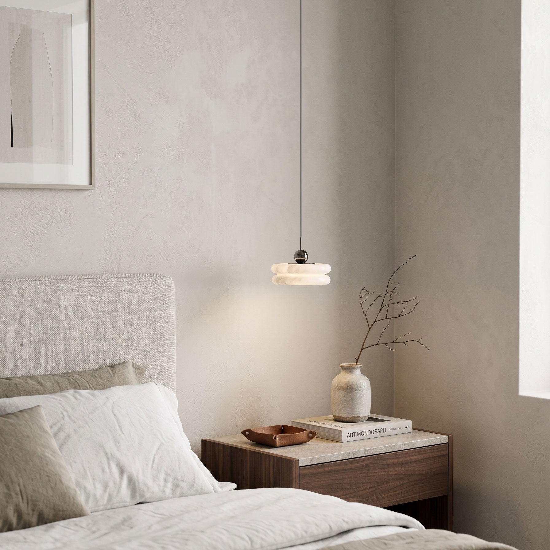 Evren Alabaster Pendant Light