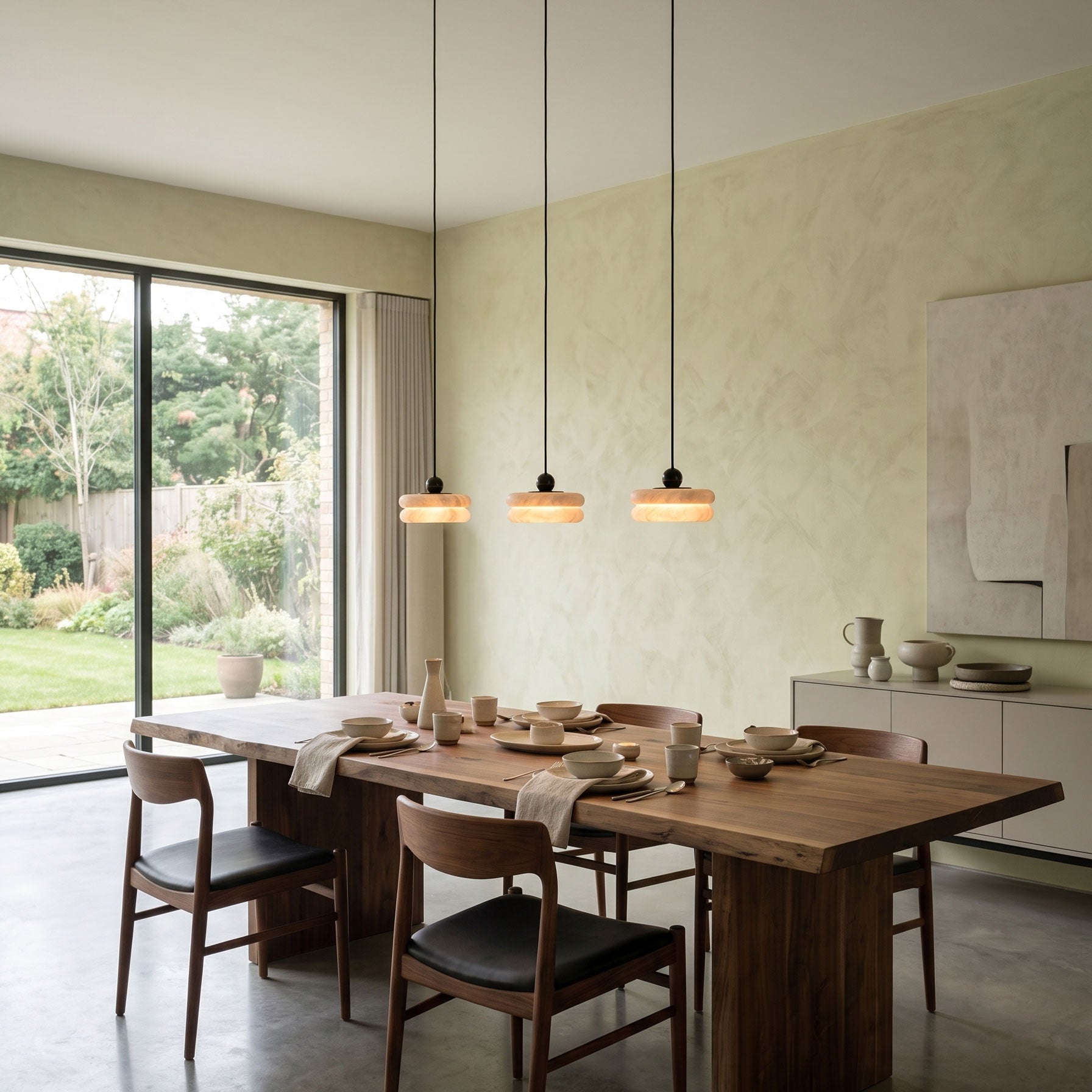 Evren Alabaster Pendant Light