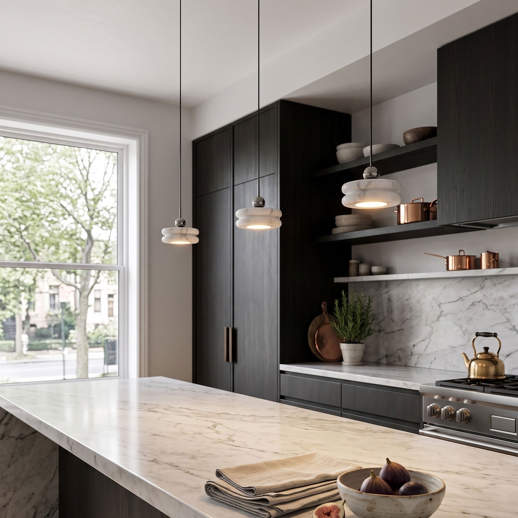 Evren Alabaster Pendant Light